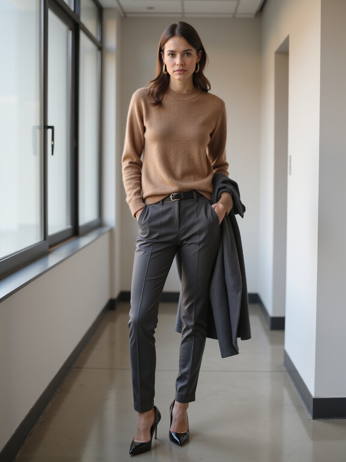 pressed trousers cashmere crewneck ritual
