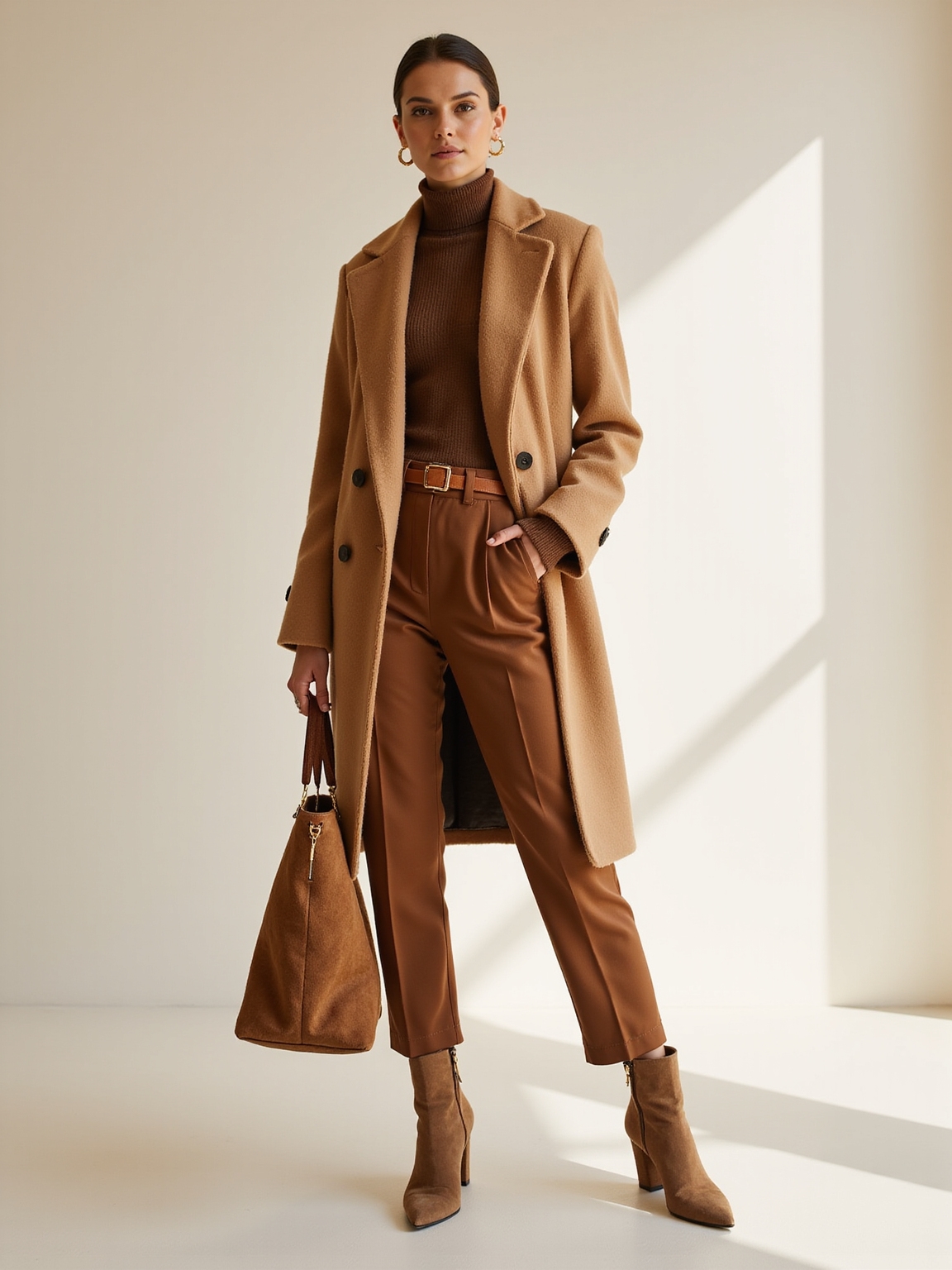 quiet luxury in earthtones