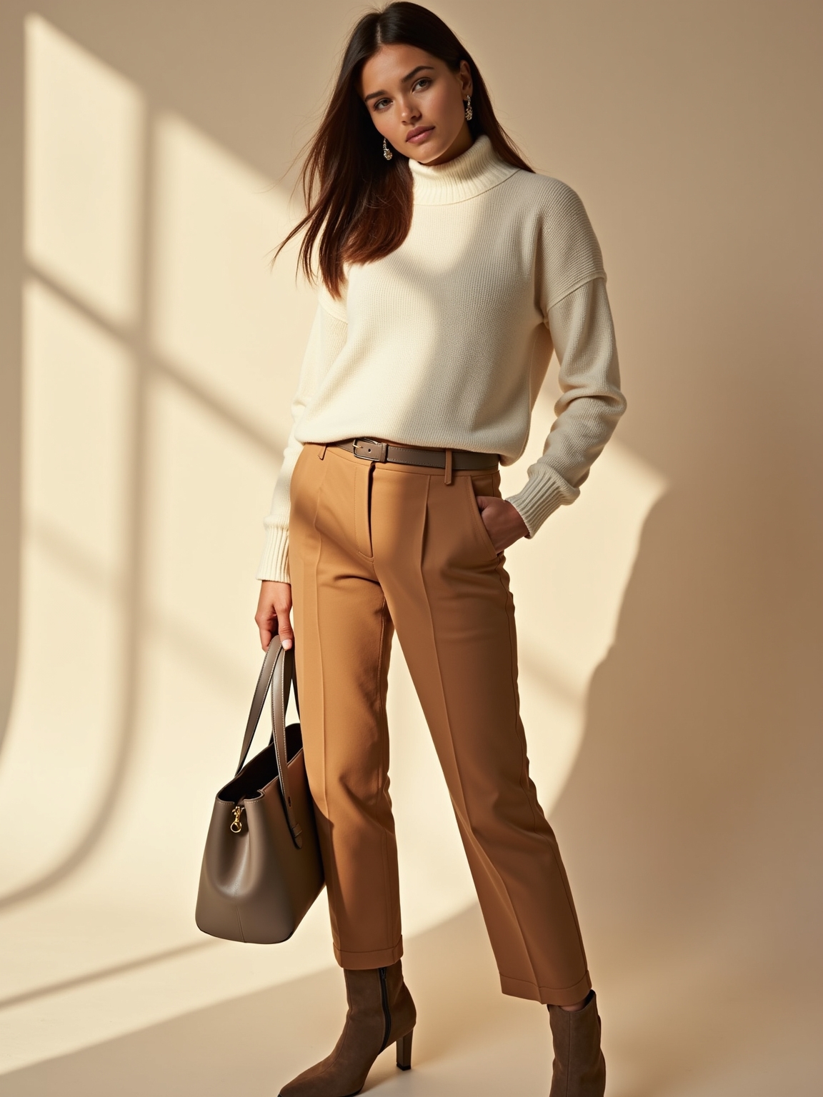 refined cozy knitwear details