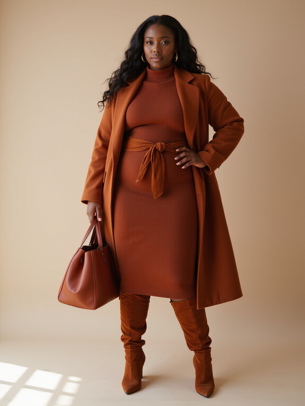 rich autumnal monochrome styling