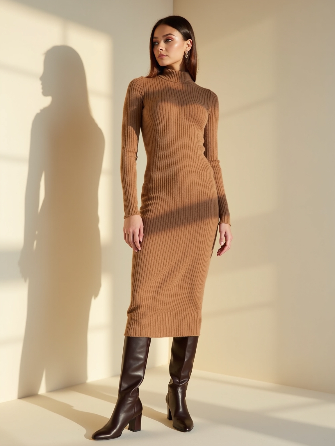 skimming knitwear clean lines