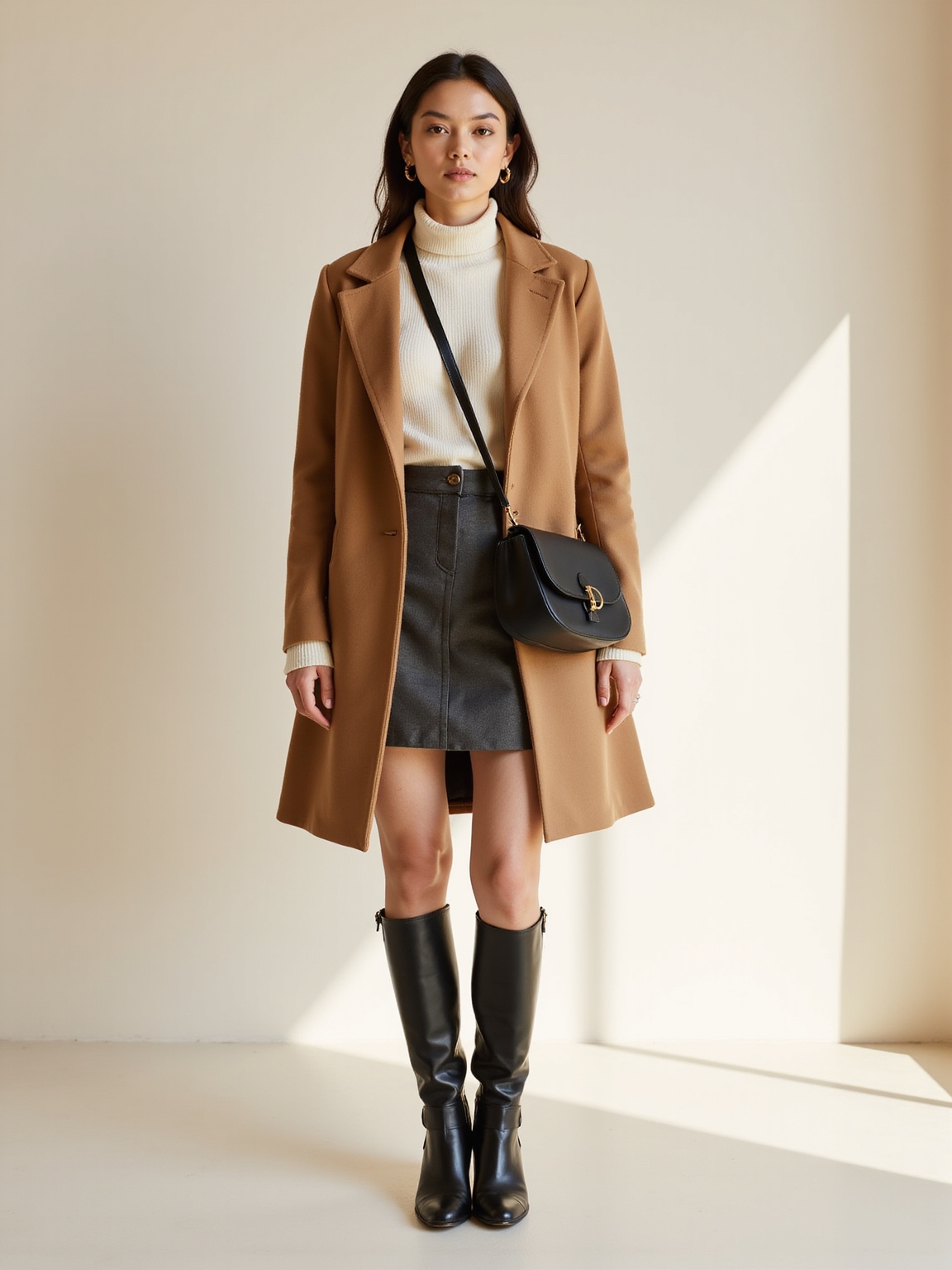 sleek equestrian inspired minimalist style