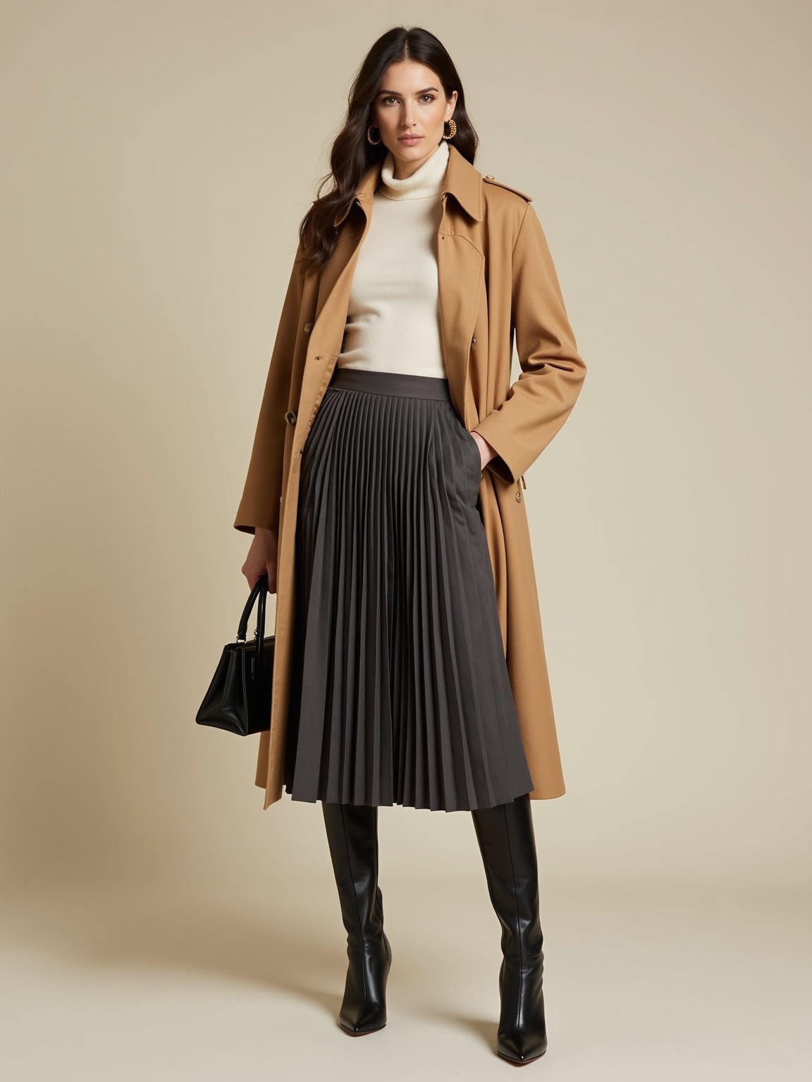 sleek leather boots ground looks