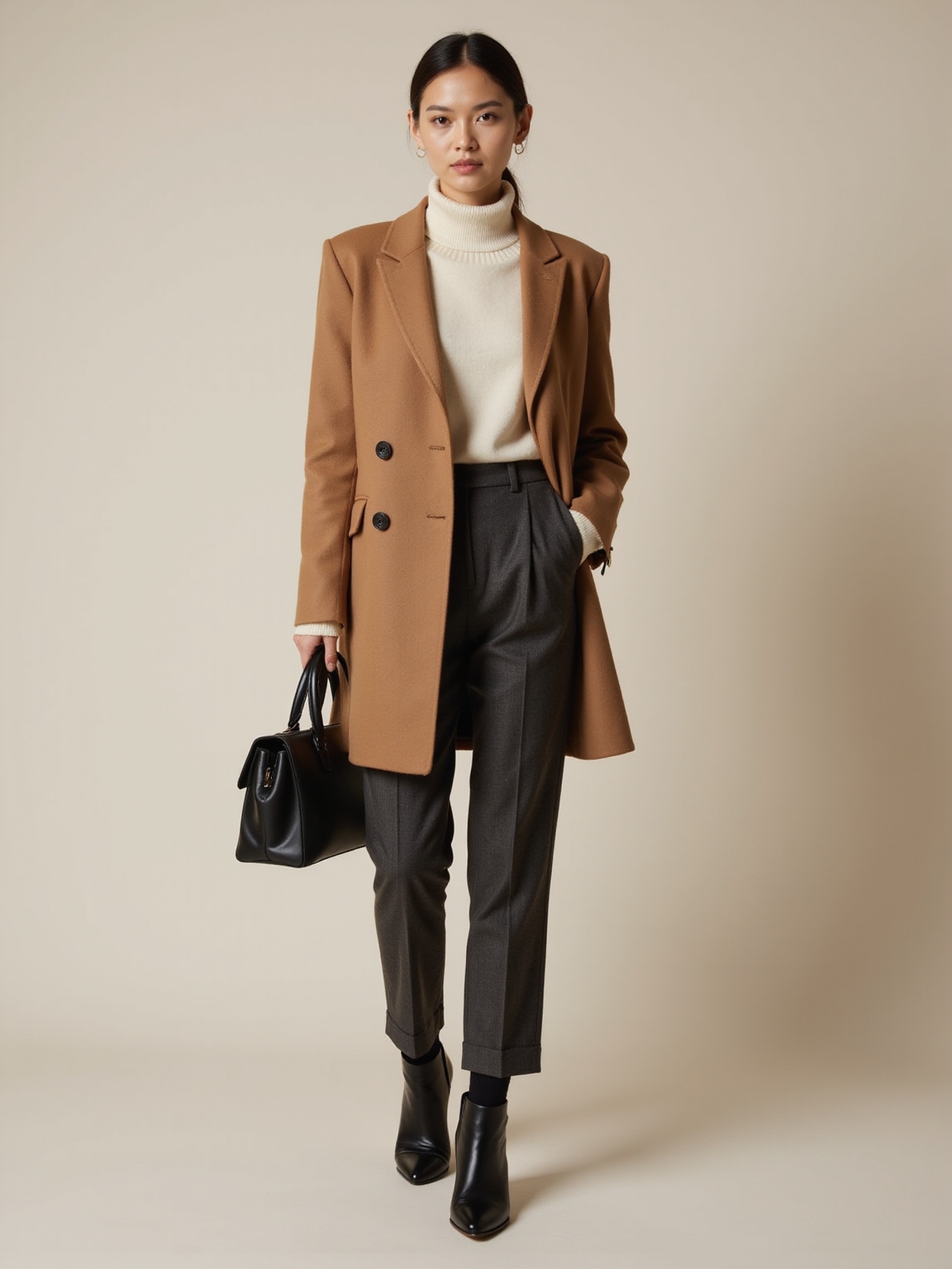 sleek polished riding ankleboots