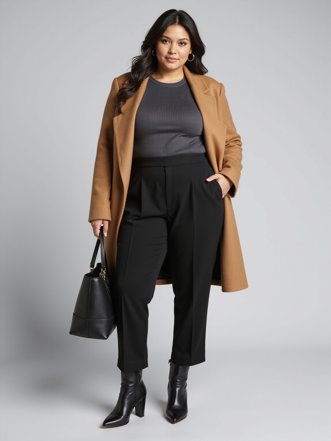 sleek ribbed thermal layering