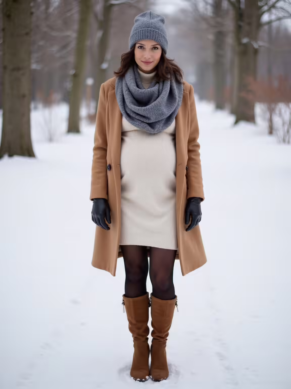 soft cozy maternity winter accessories