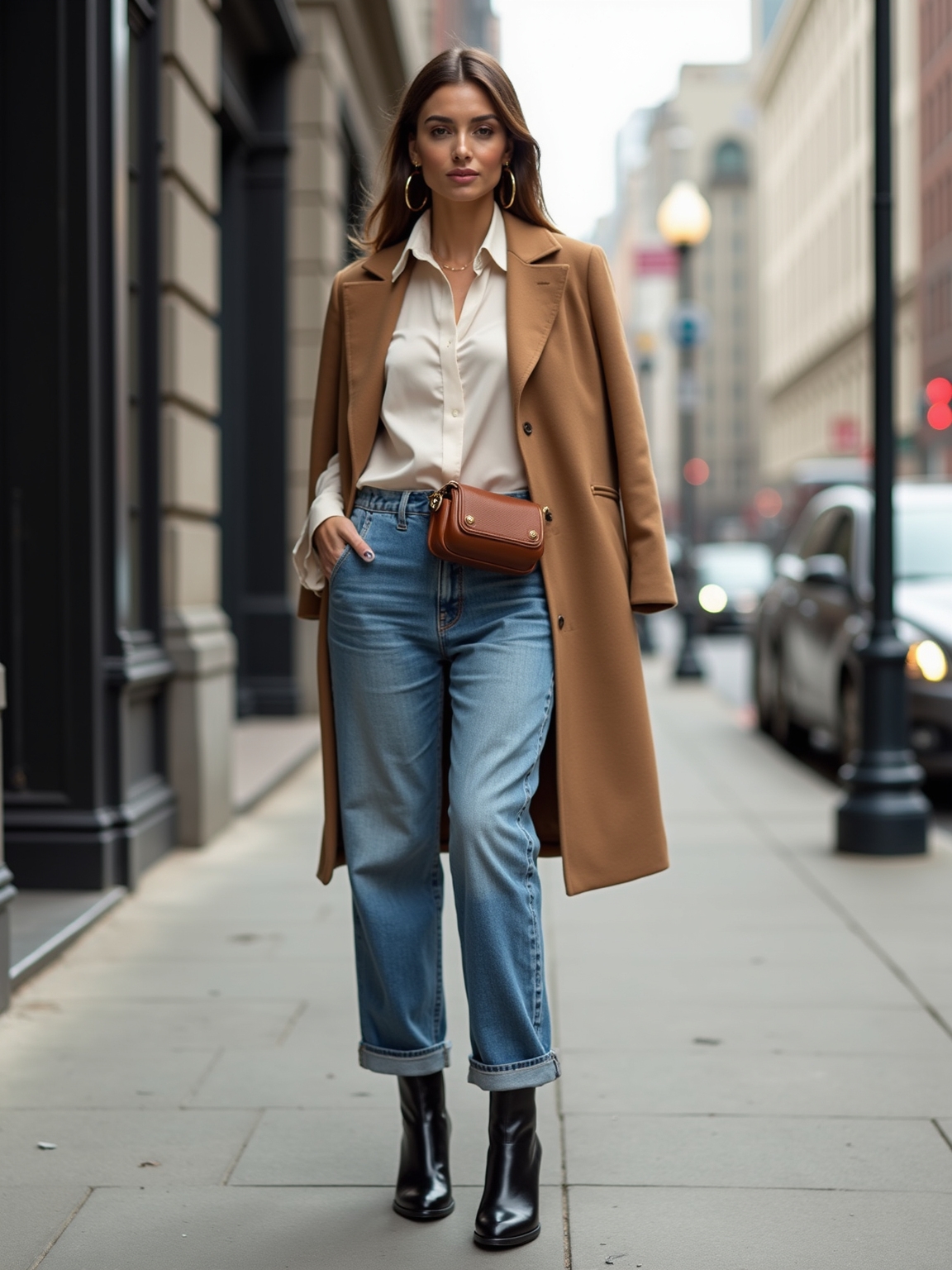 soft denim crisp silk