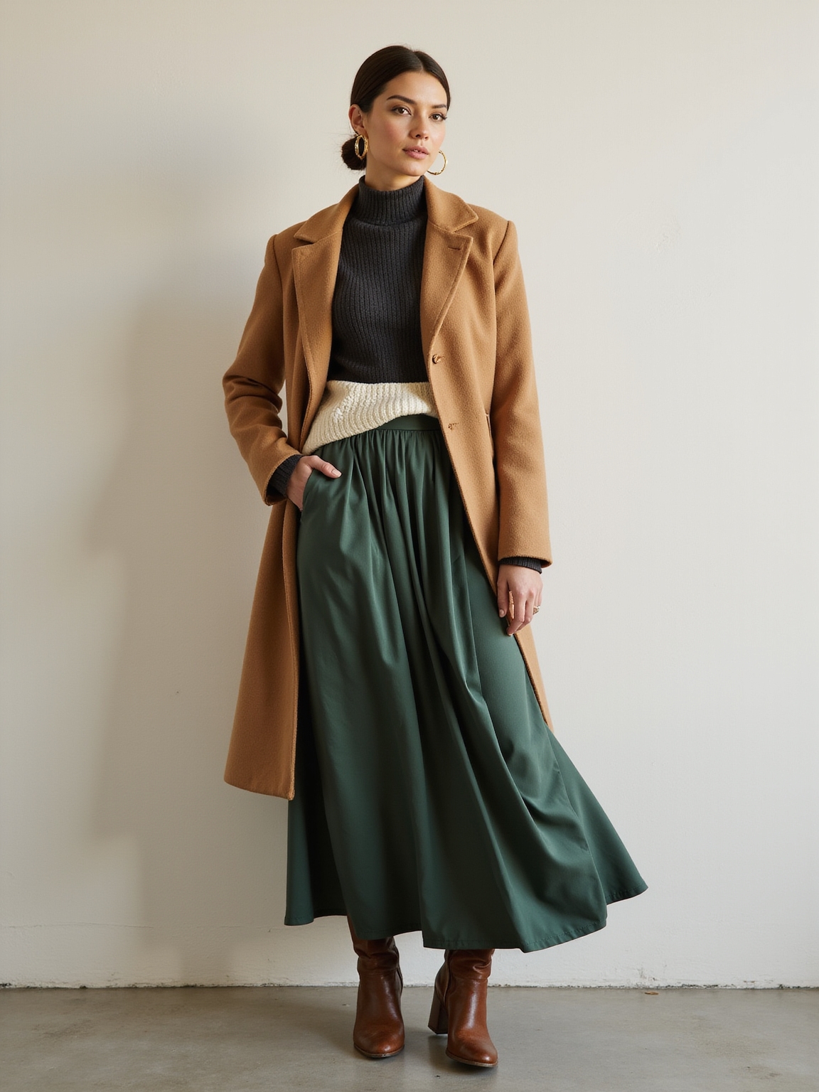 soft knit dresses sweeping skirts