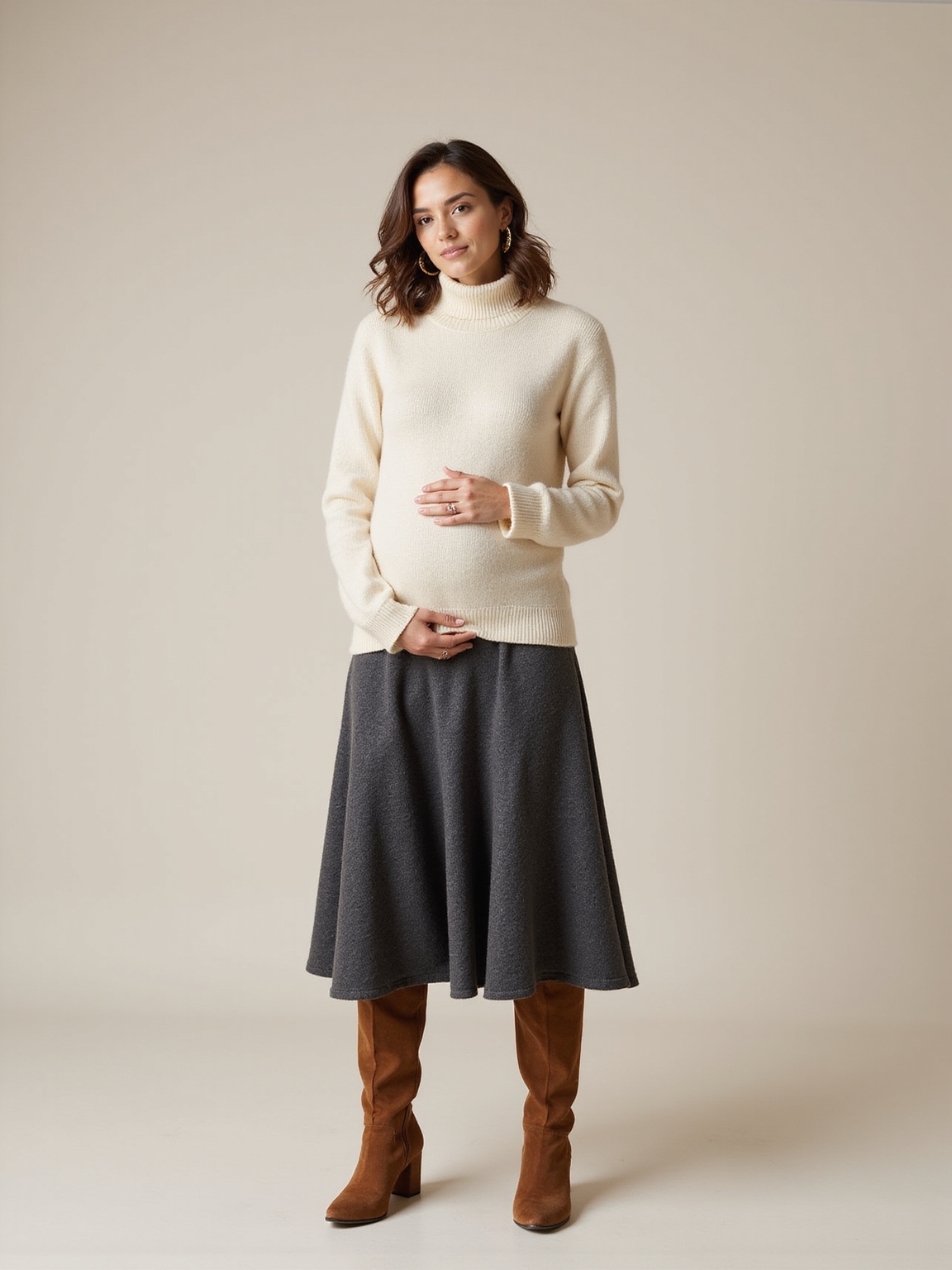 soft sweaters skirts style