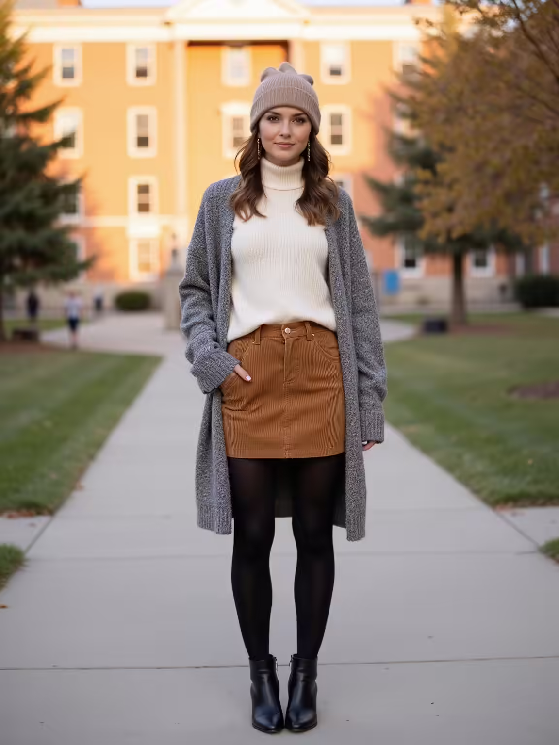 soft textured everyday knitwear layers