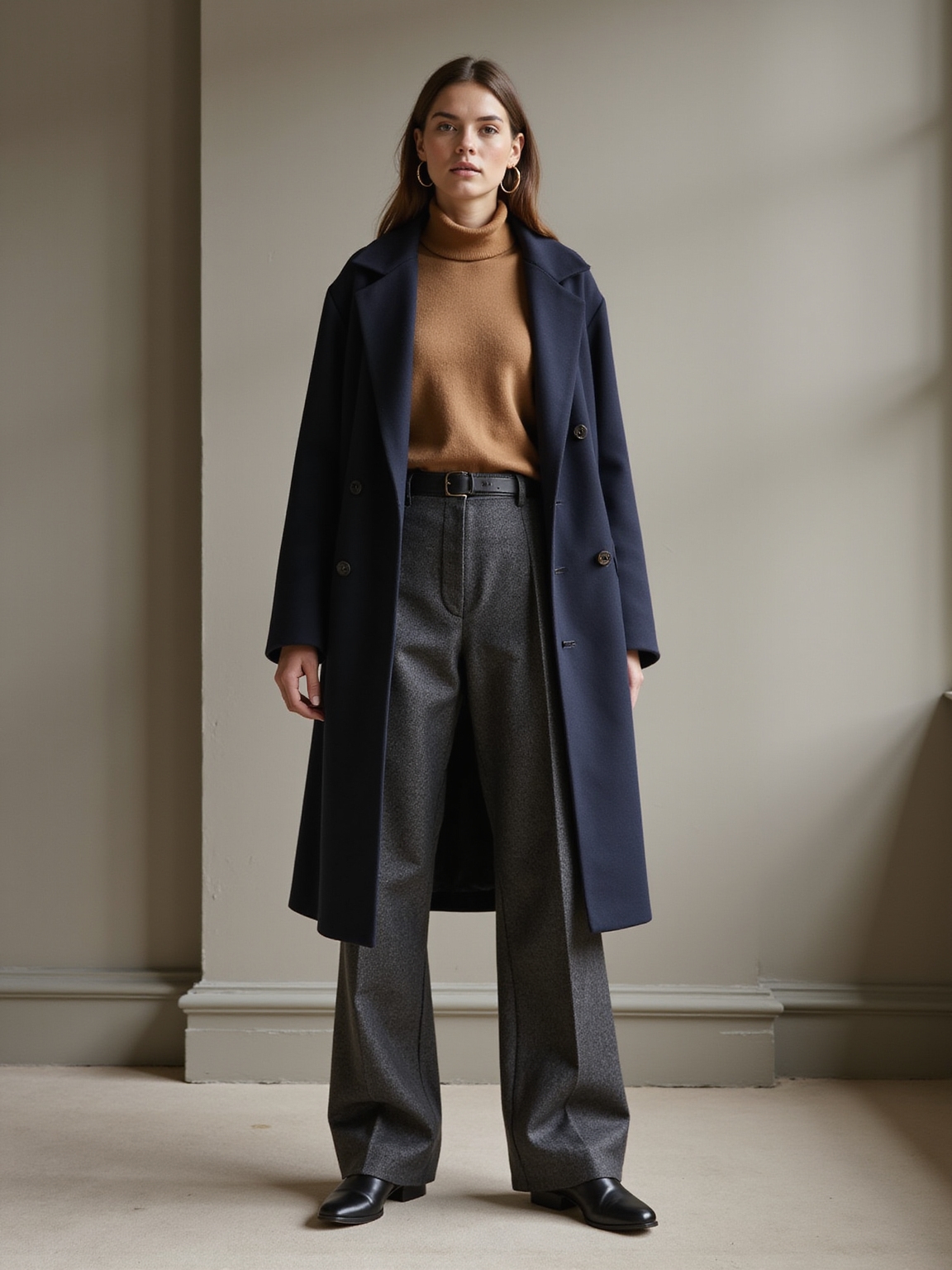 structured textured winter trousers