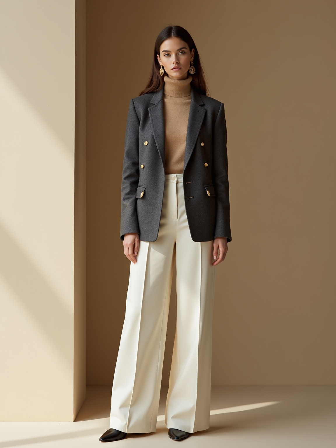 structured warmth polished cozy layers