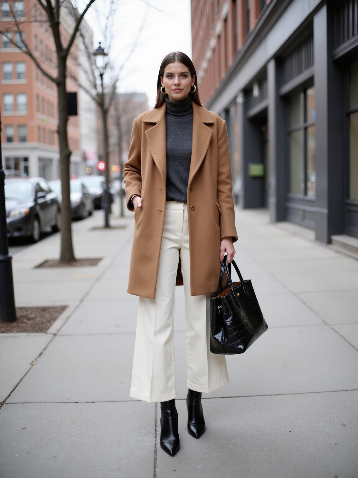 stylish professional winter workwear