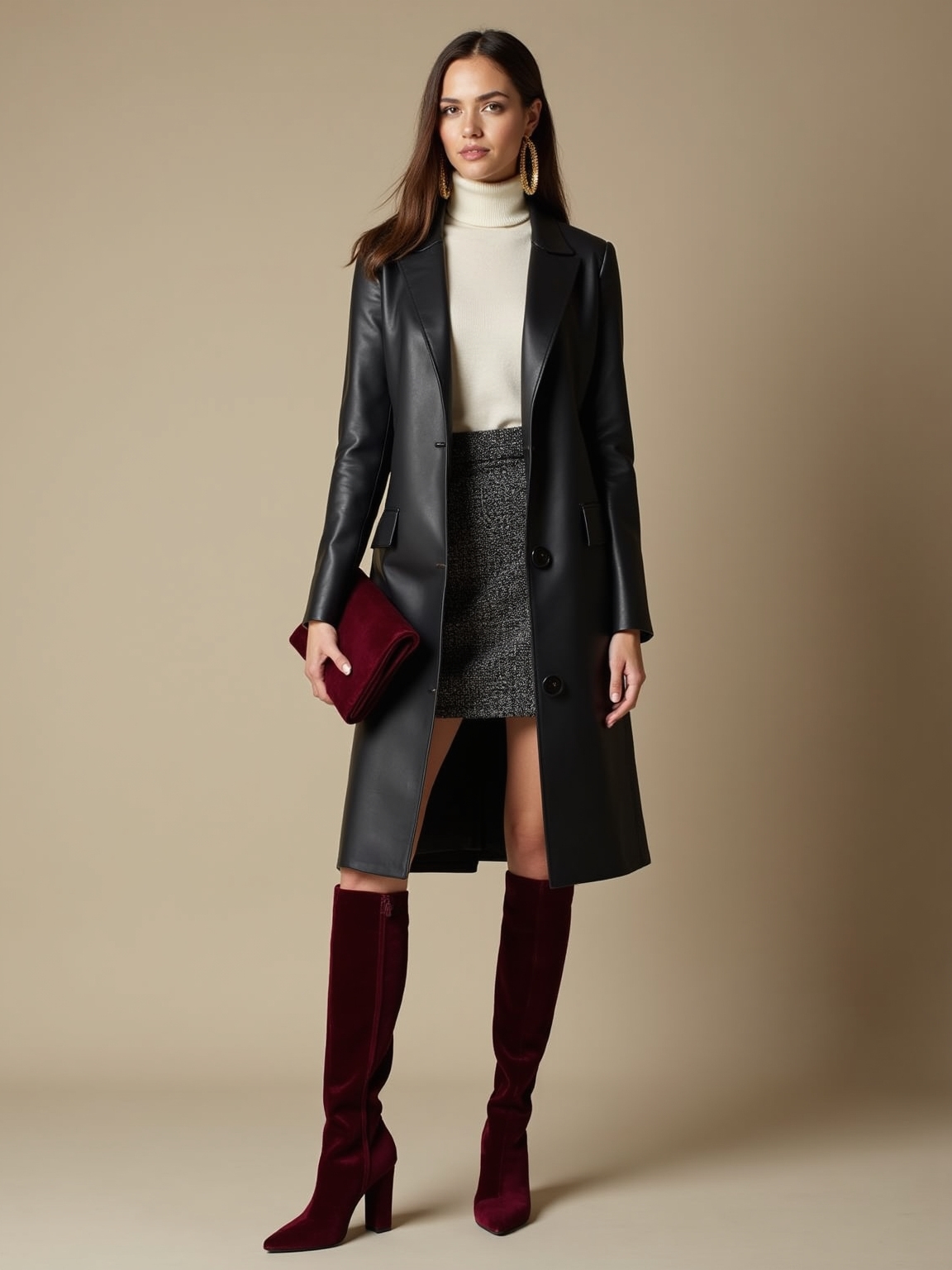 tactile winter fabric symphony