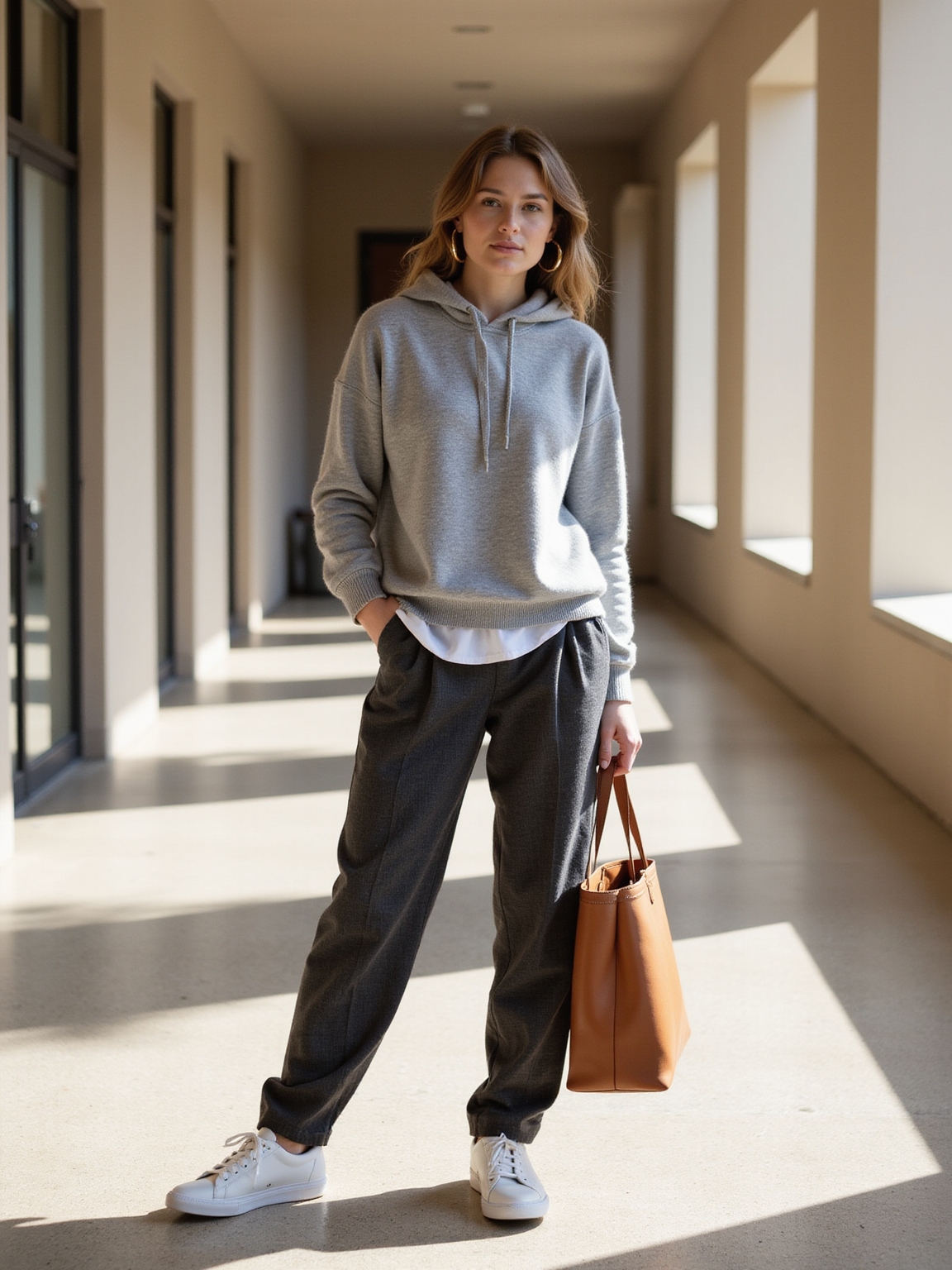 tailored cashmere layered comfort