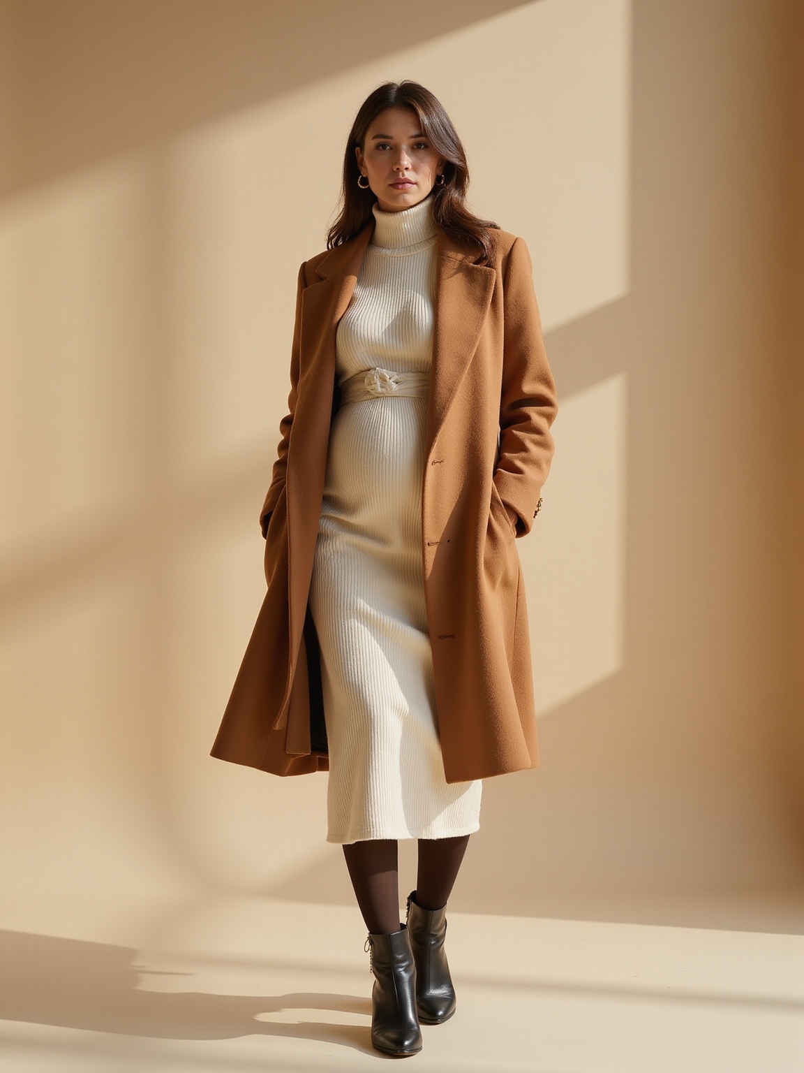 tailored statement coat styling