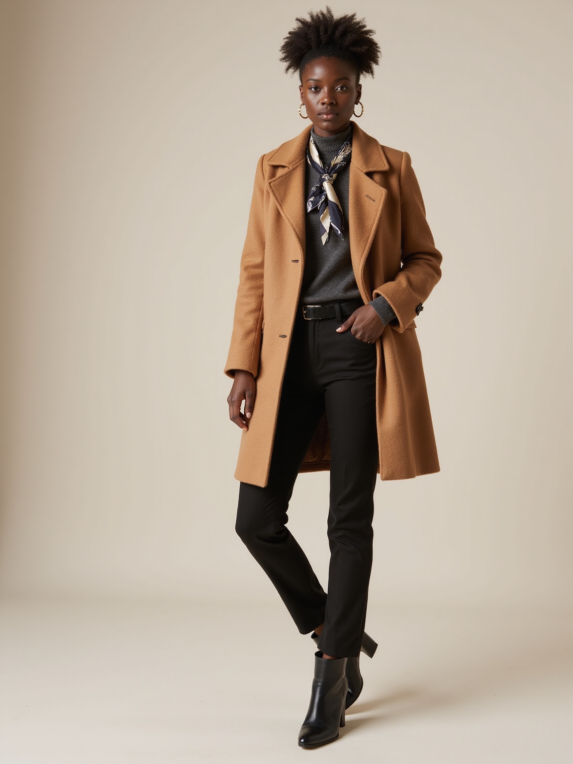tailored warmth with polished silhouettes