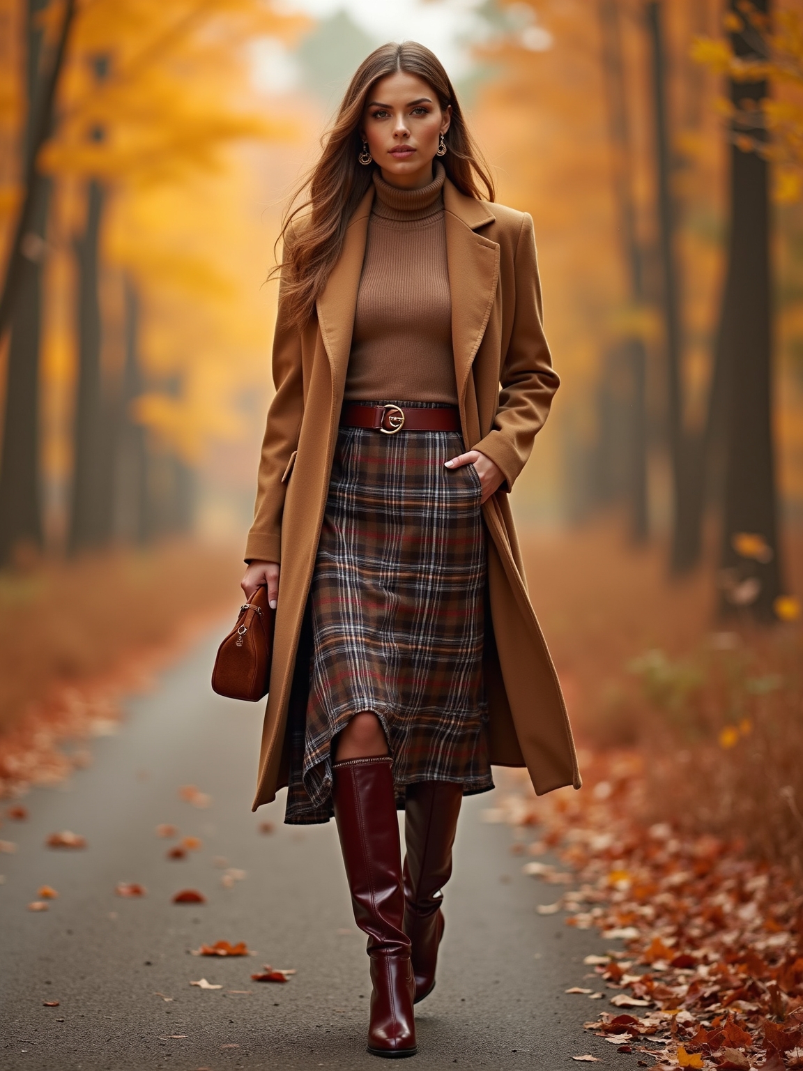 tall lug sole leather boots
