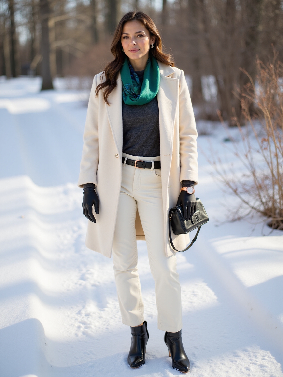 textured jewel tone winter accents
