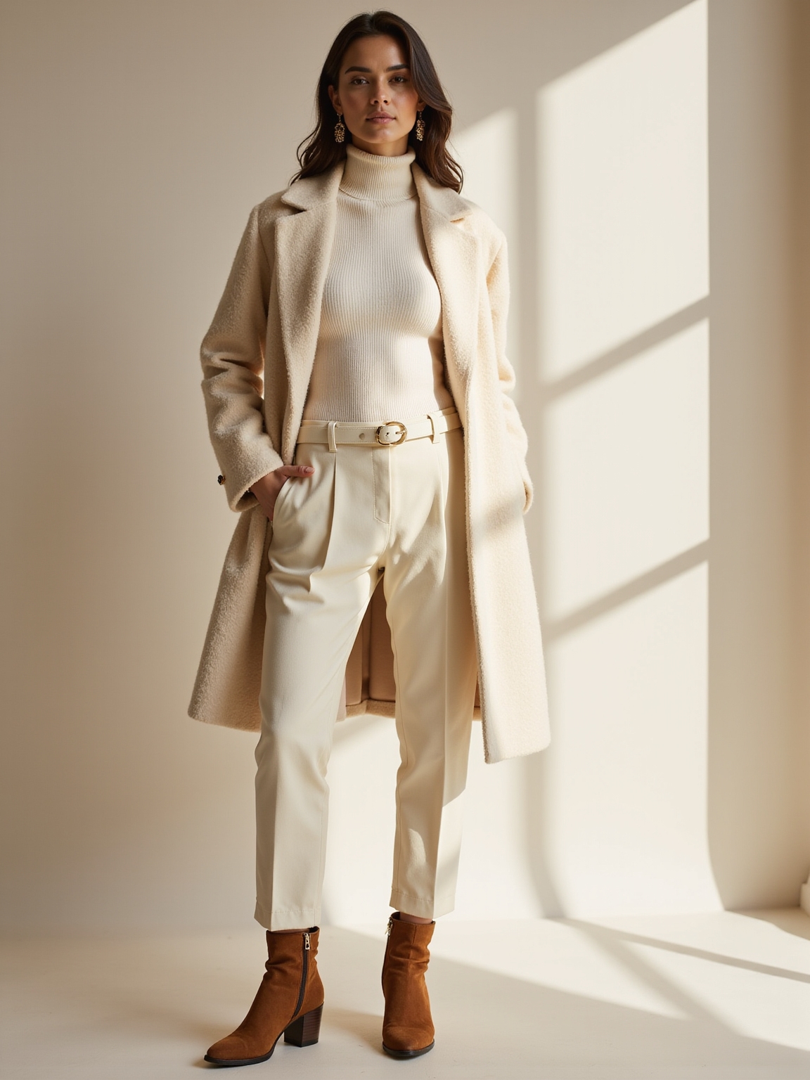 textured monochrome winter whites