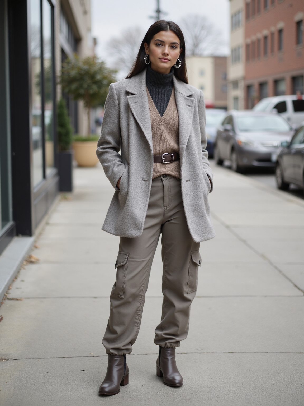 textured tonal neutral layering