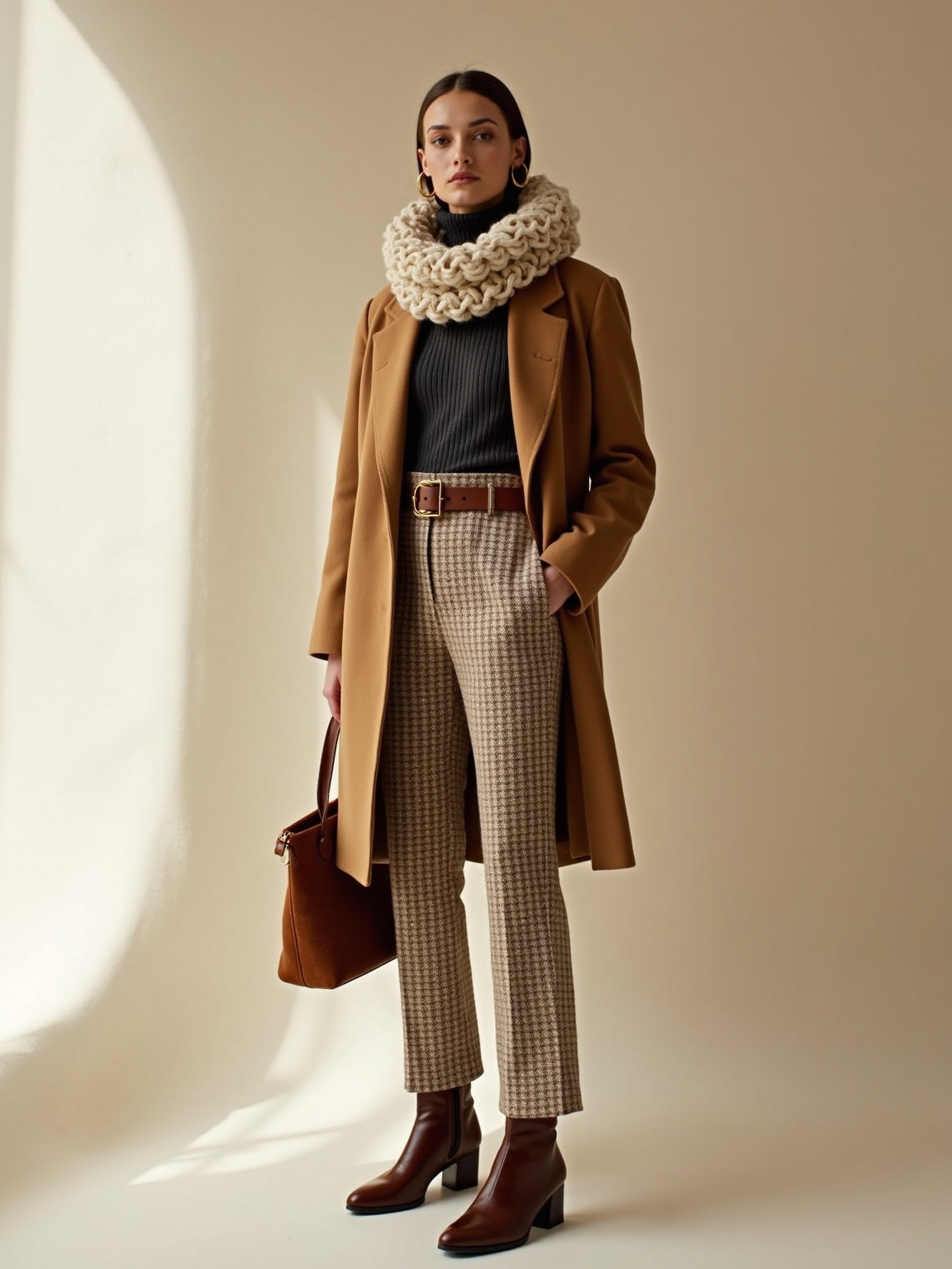 thick knit textured wool whisper