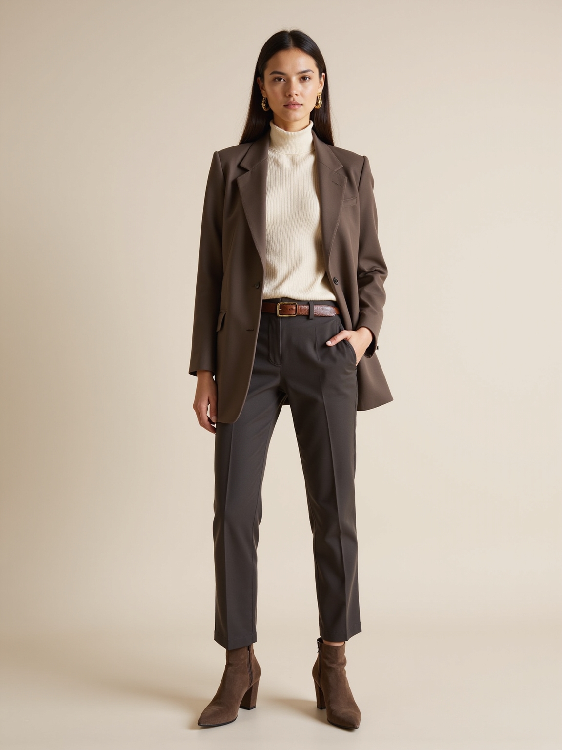 thin tailored blazers for layering