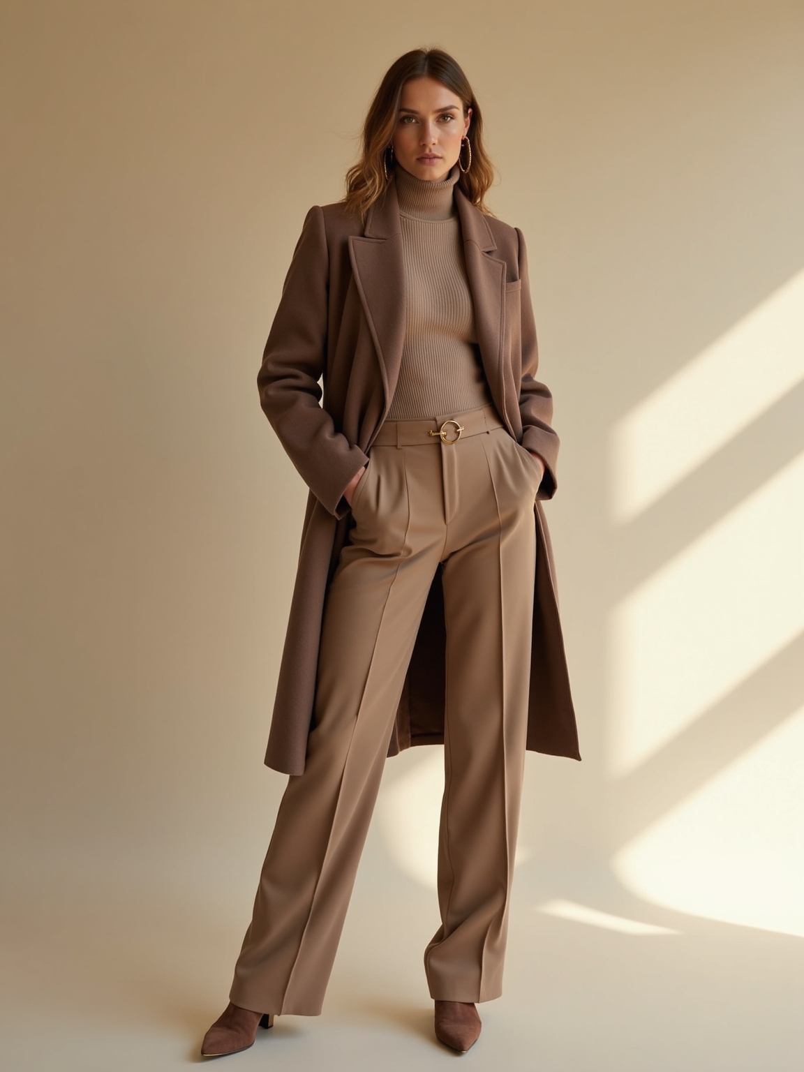 tone on tone winter neutrals