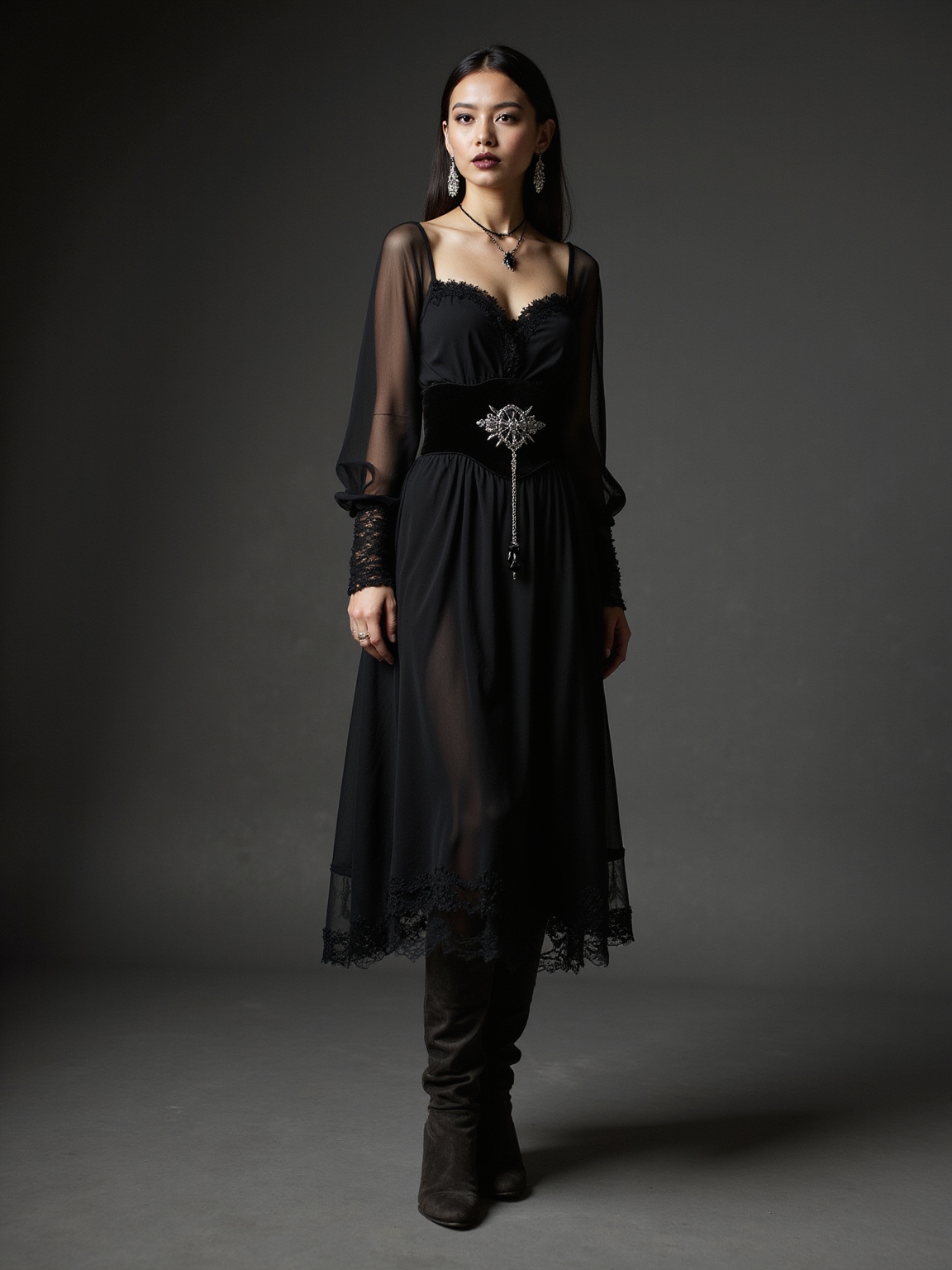 translucent layers shaping shadowed silhouettes