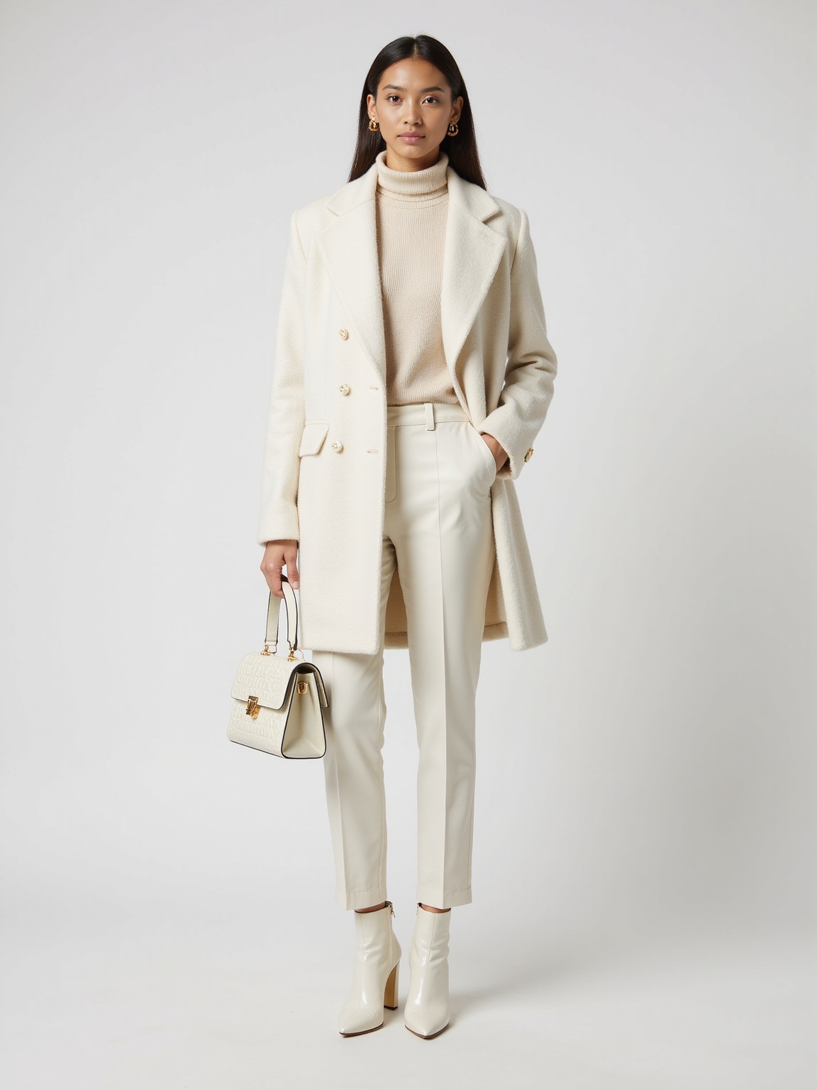 versatile chic winter white ensembles