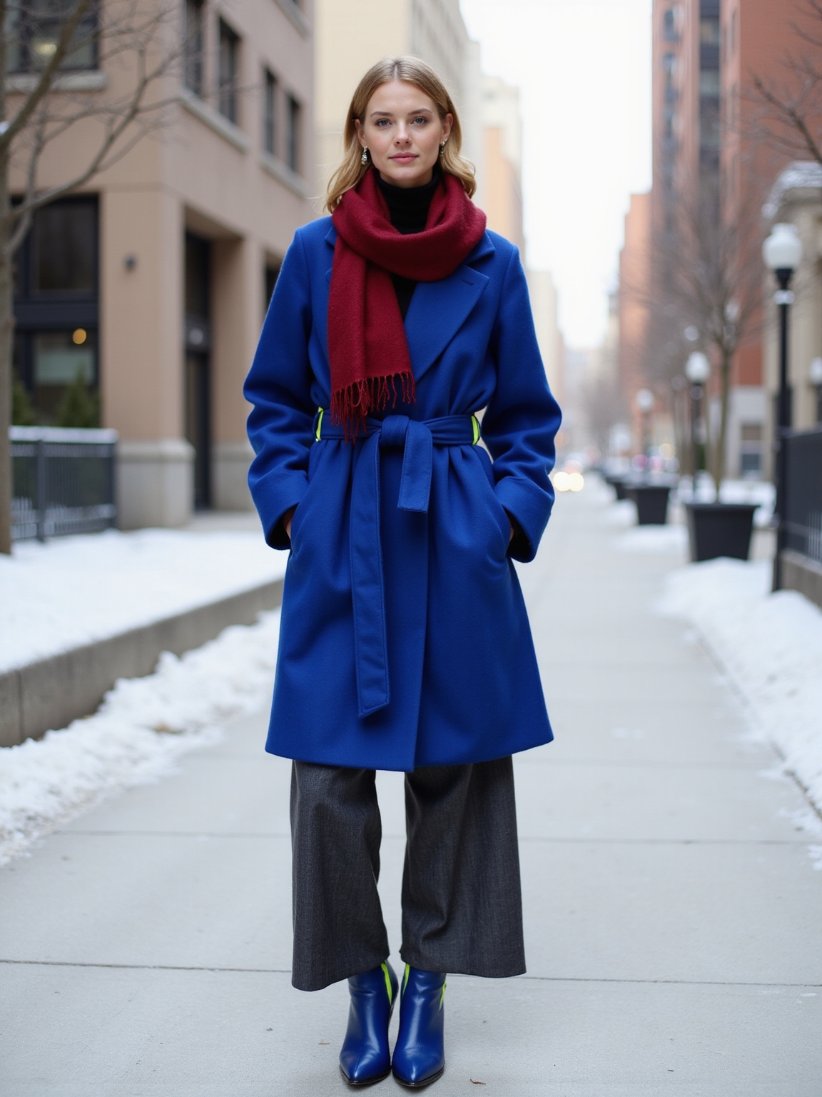 vivid accents on neutrals