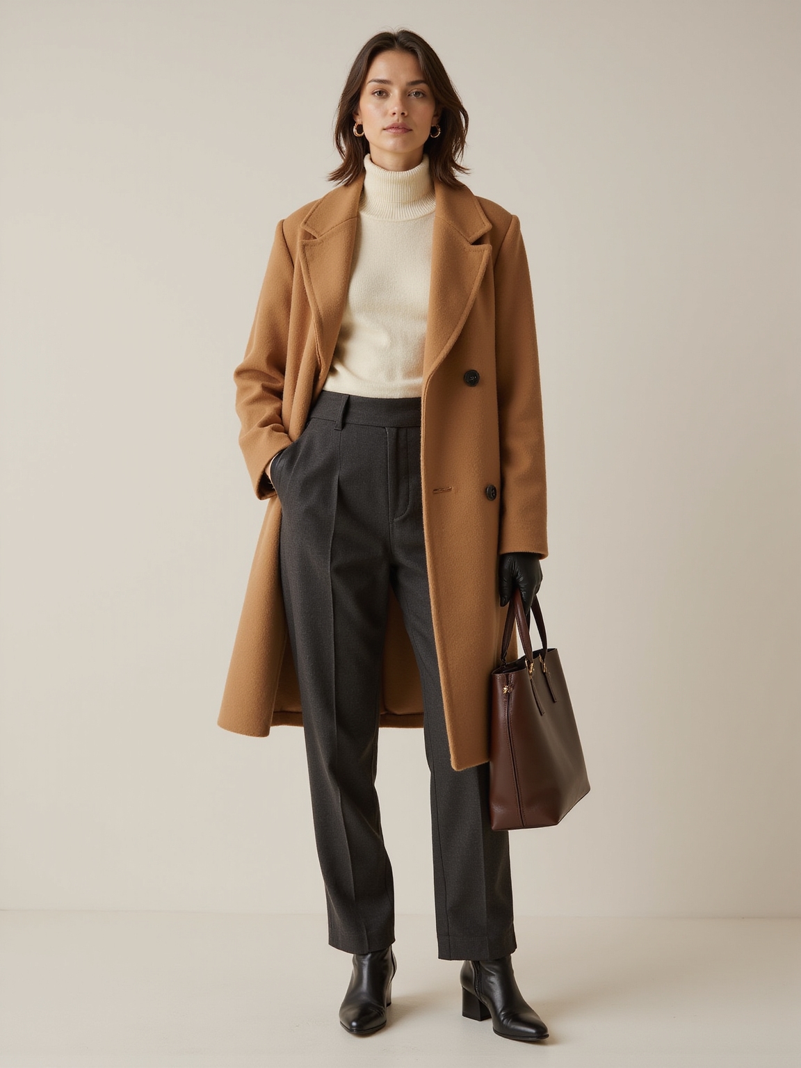 warm tailored wool trousers