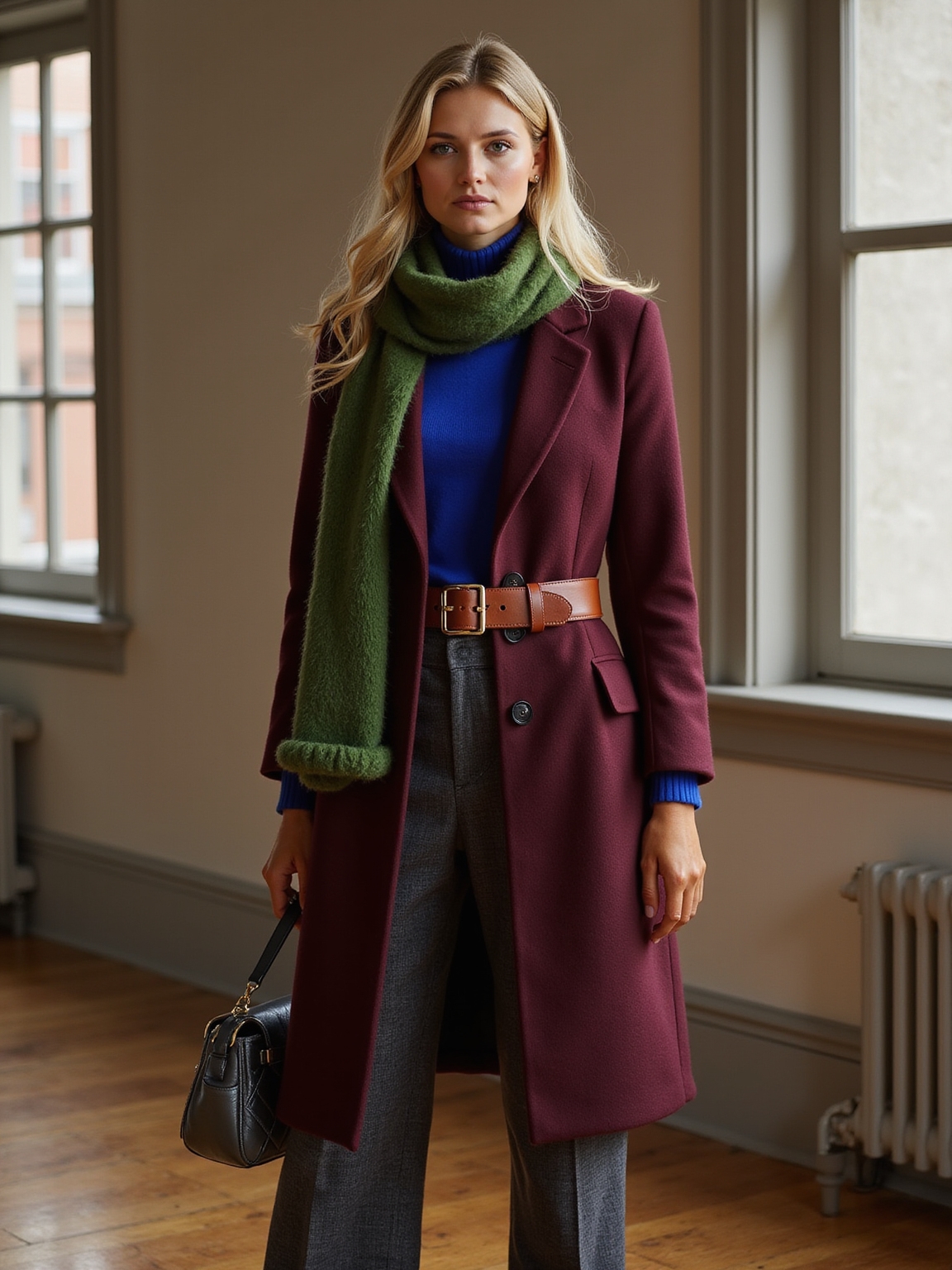 warm textured jewel tone accents