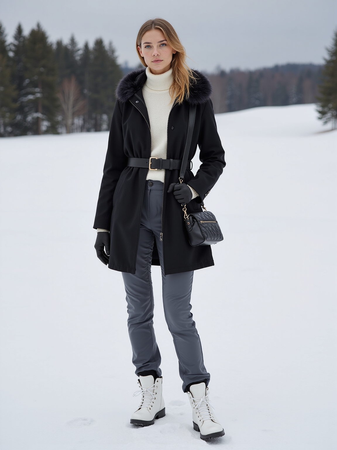 waterproof chic winter ensemble