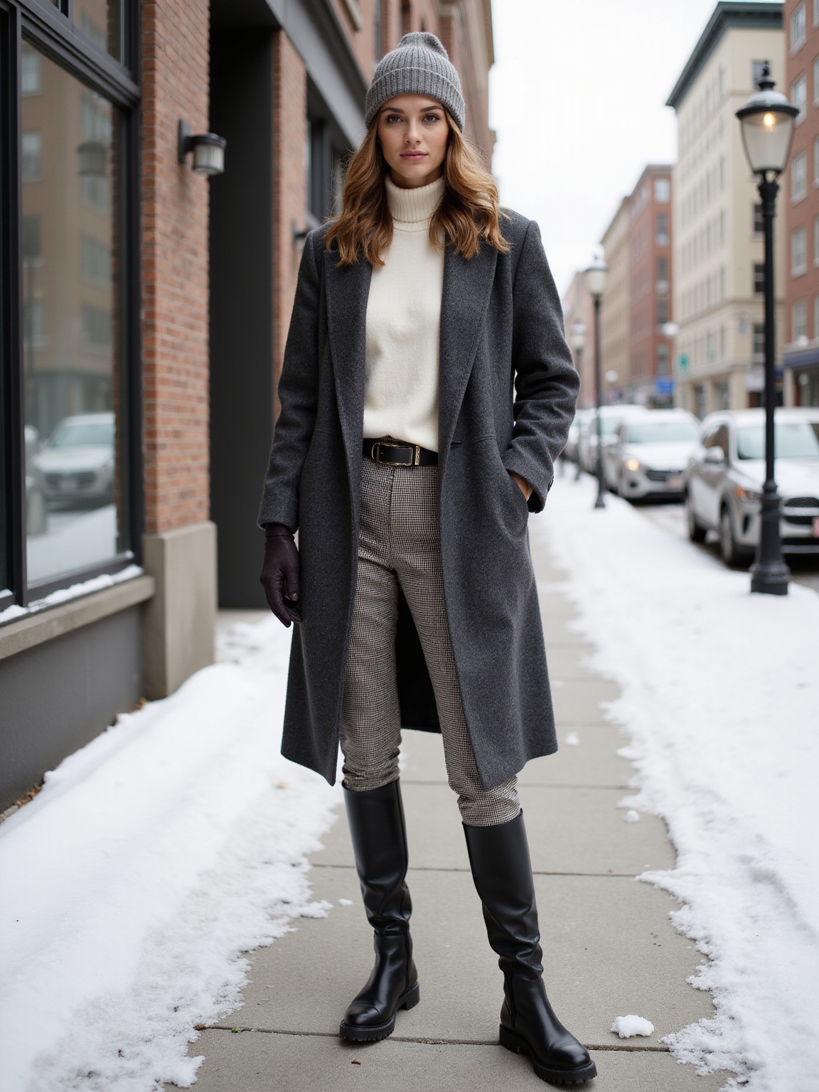 waterproof lug soled stylish boots