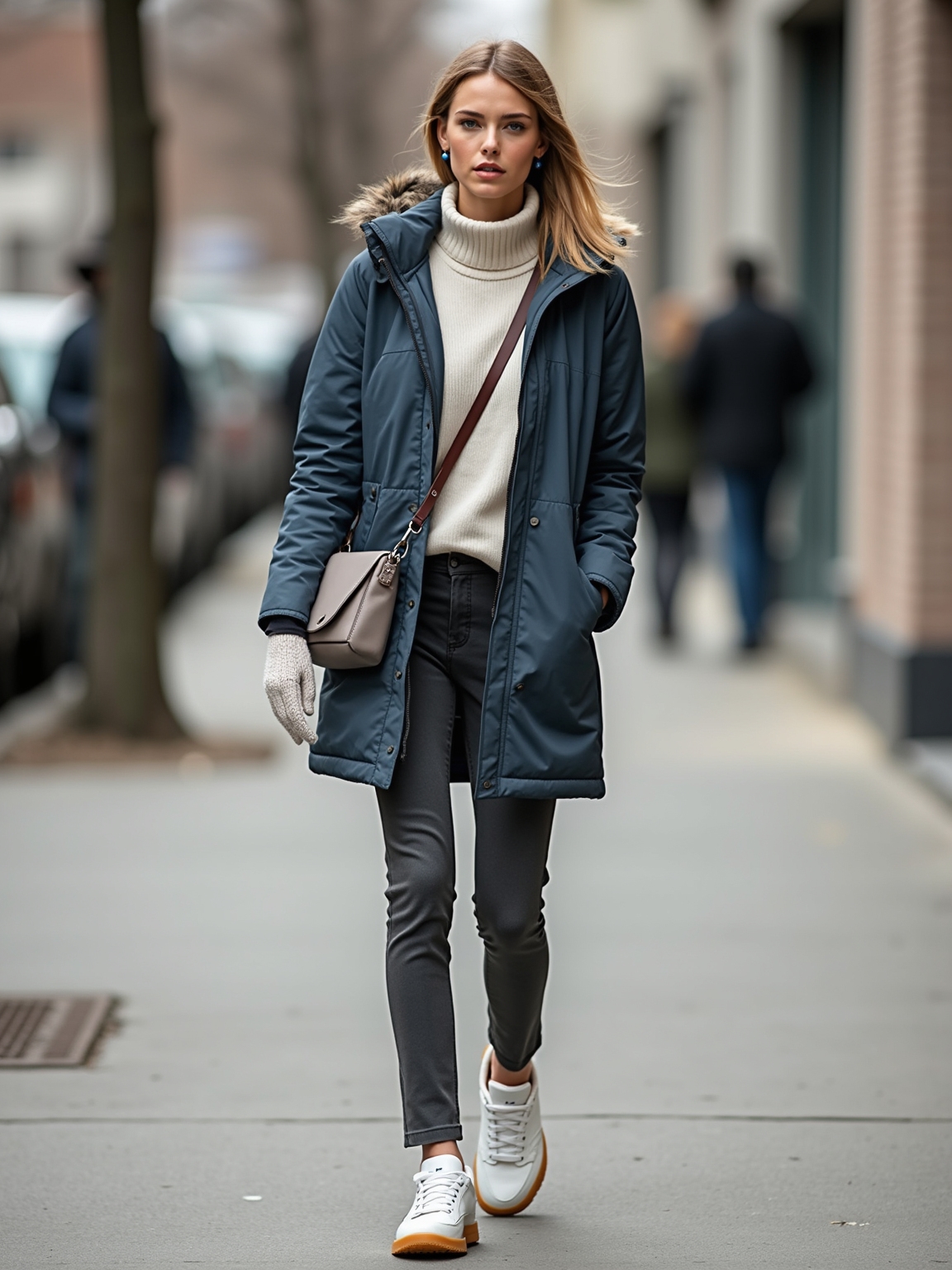 weatherproof minimalist tech layering errands