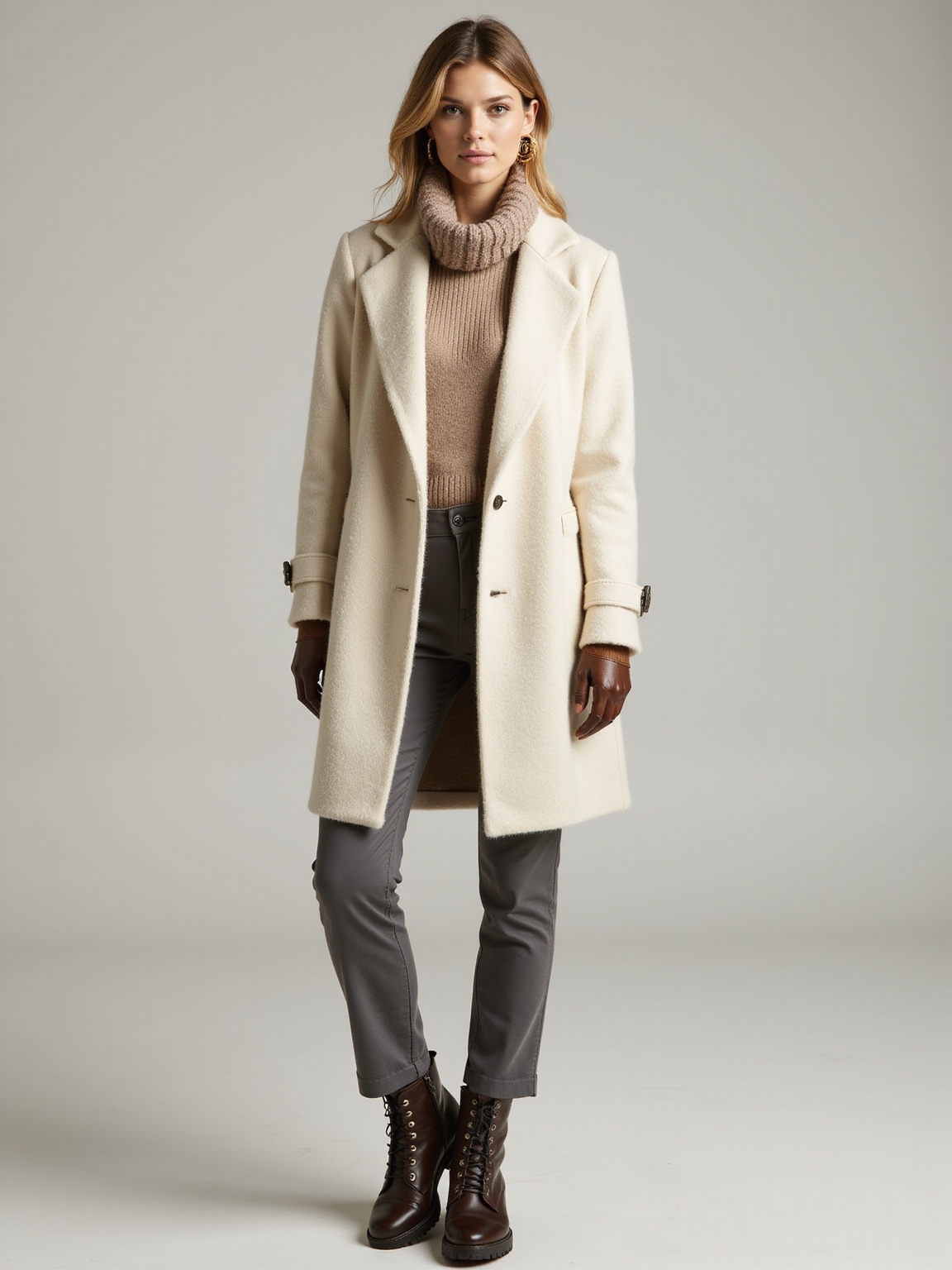 weatherproof polished leather boots