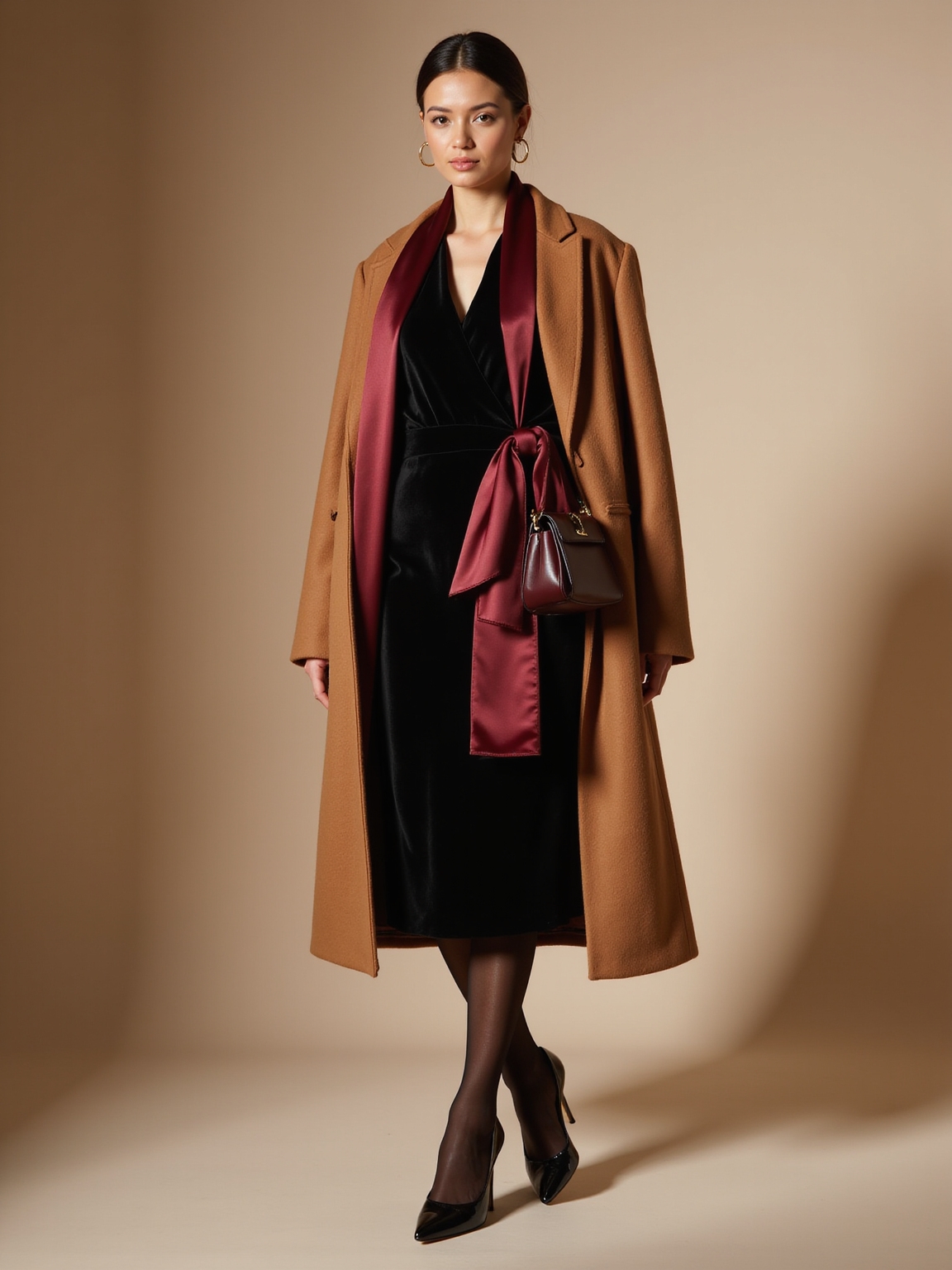 weightless layered winter elegance