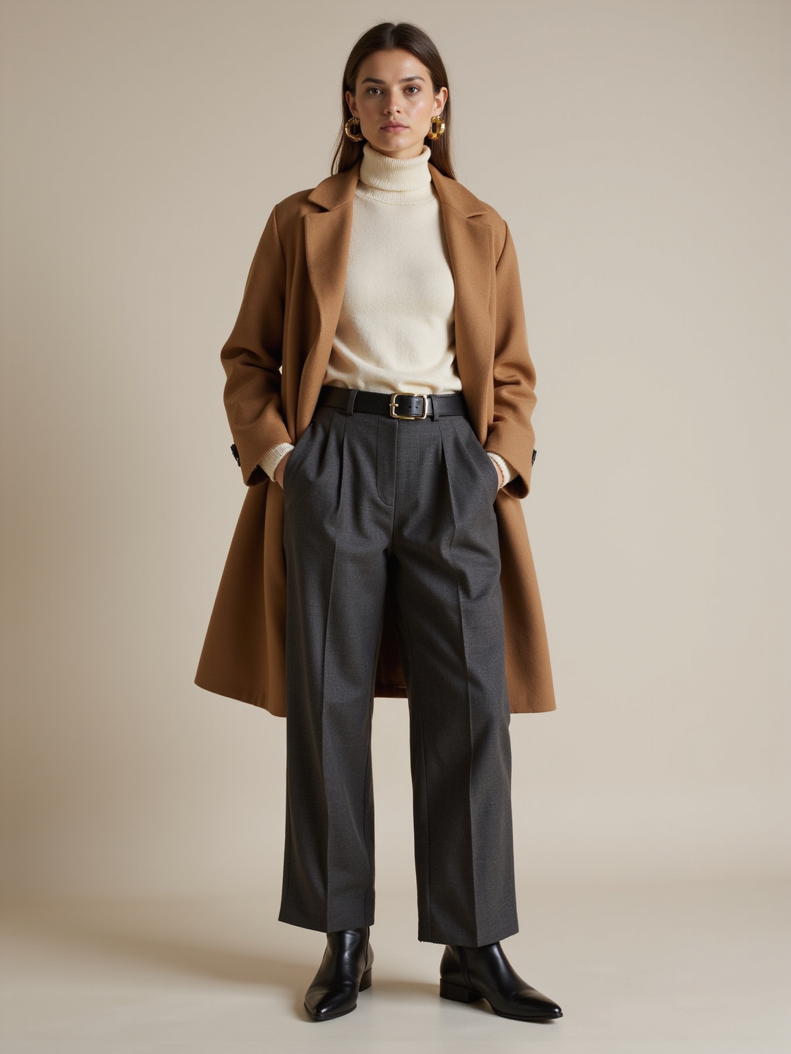 wide leg trousers sleek layers