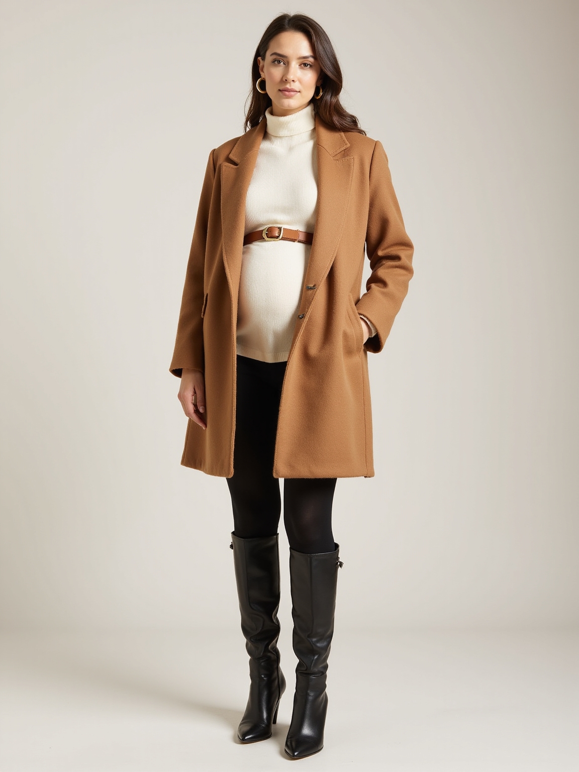 wrap coats with closure