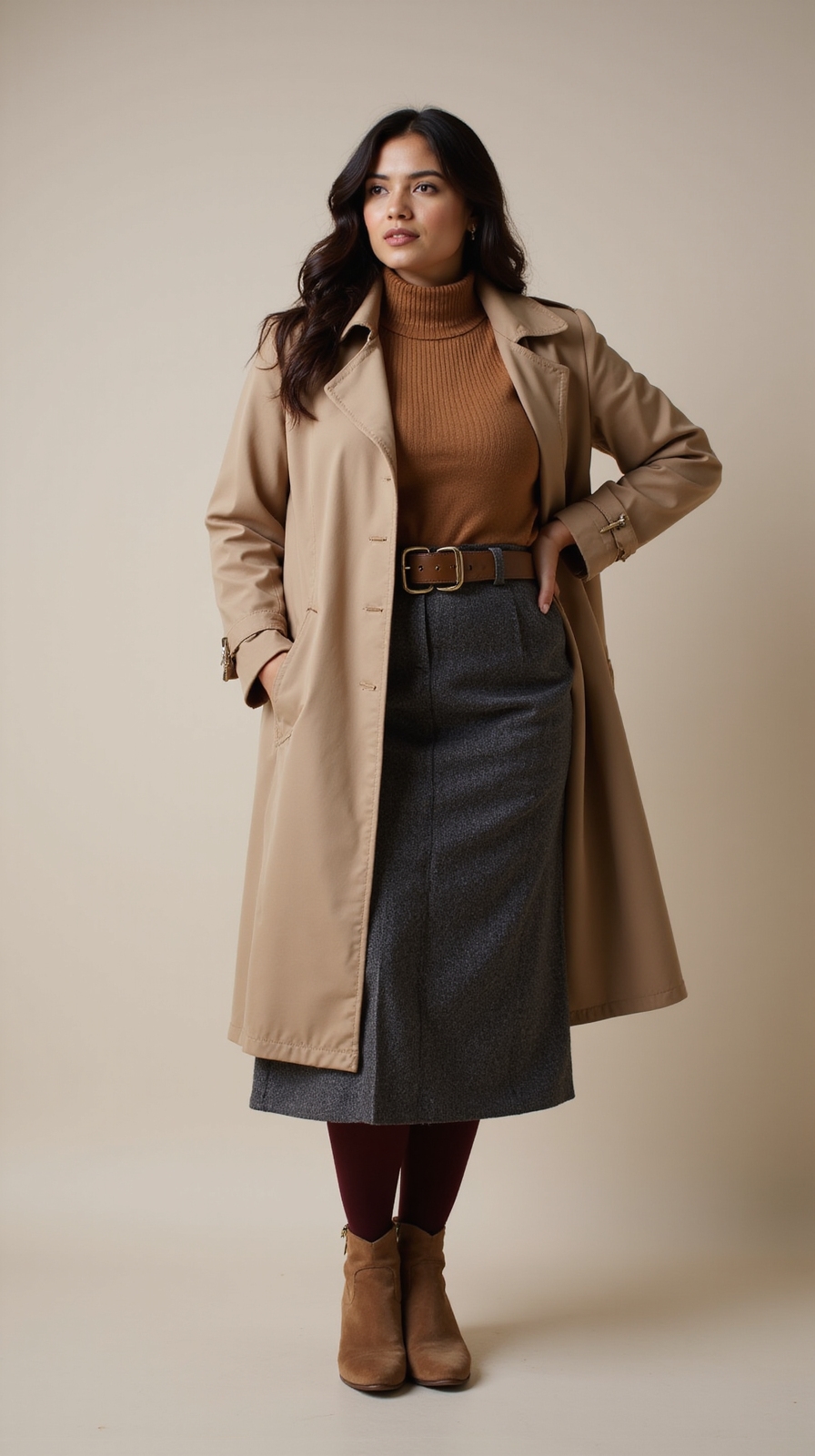 a line midi skirts tights