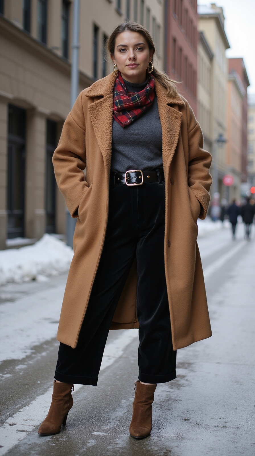 bold scarves chunky jewelry