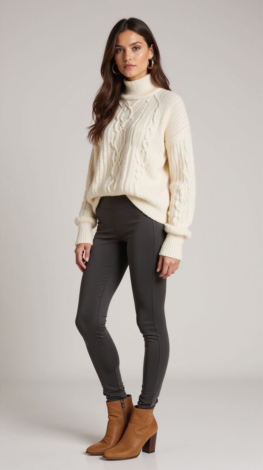 boxy knit set ensemble