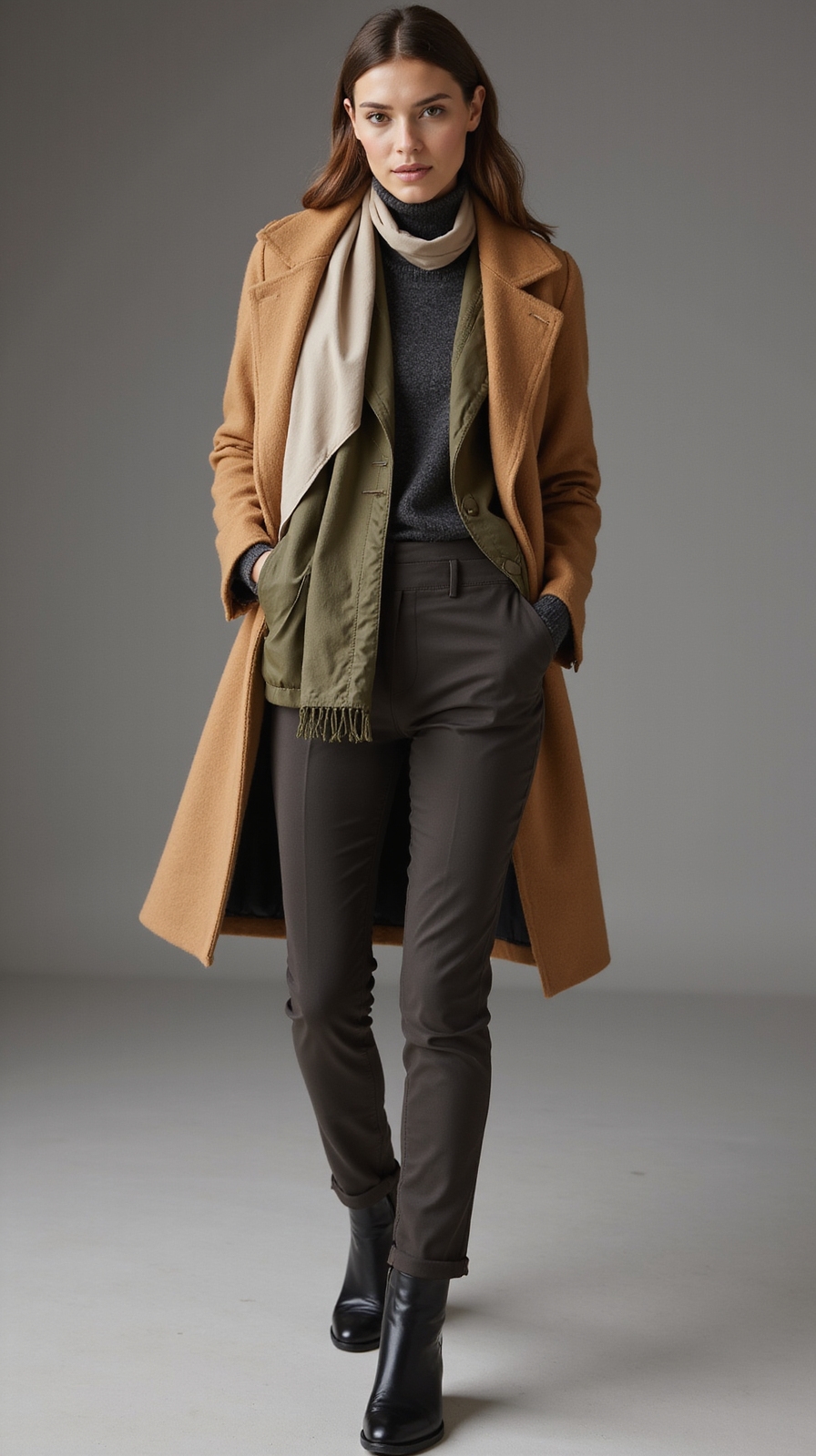 breathable adaptable layered winter outfits
