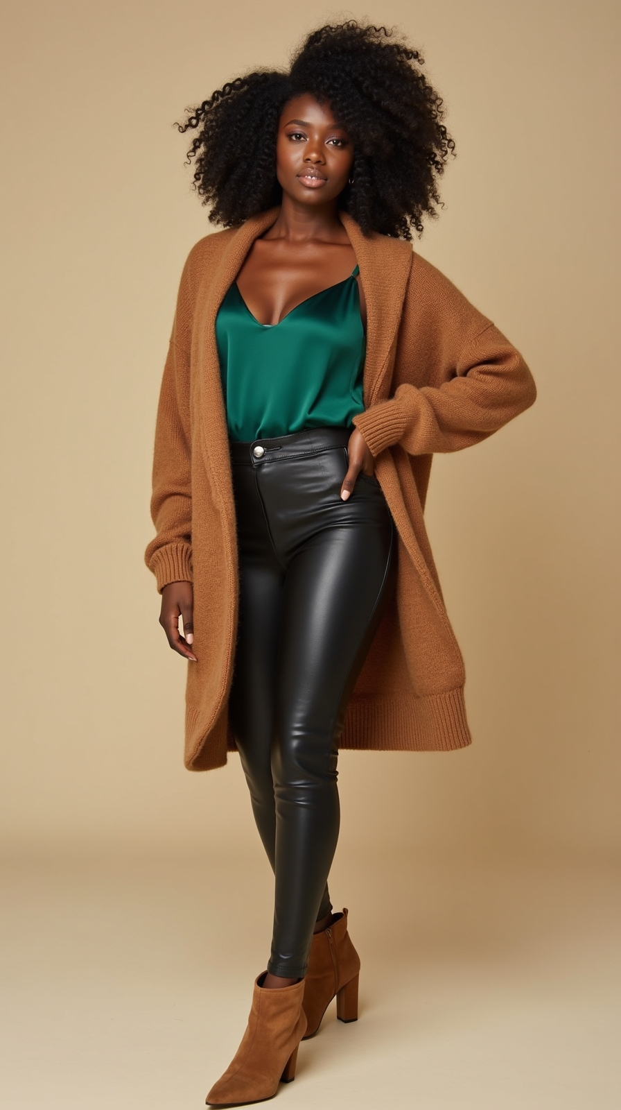 chic layered leggings date night