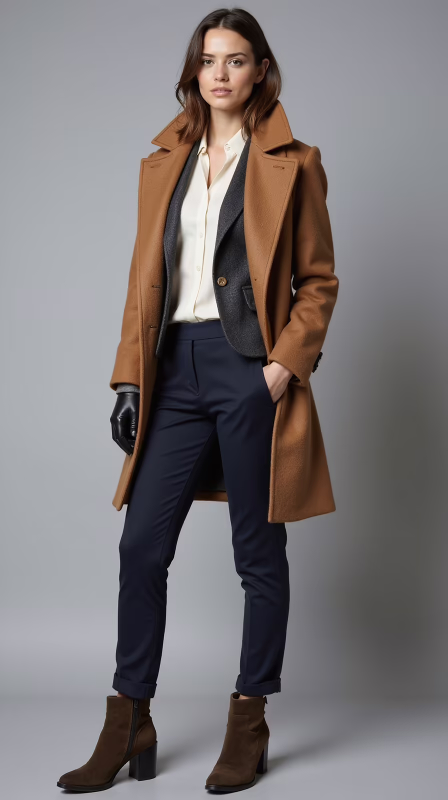 chic professional winter workwear