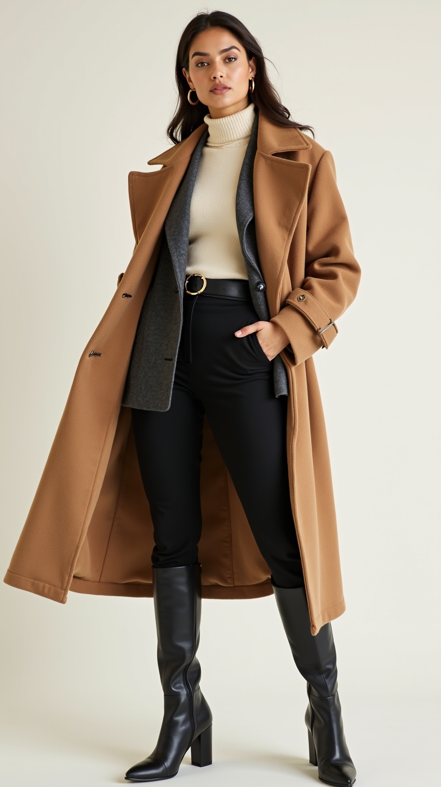 Stylish Ways to Wear Black Leggings This Winter