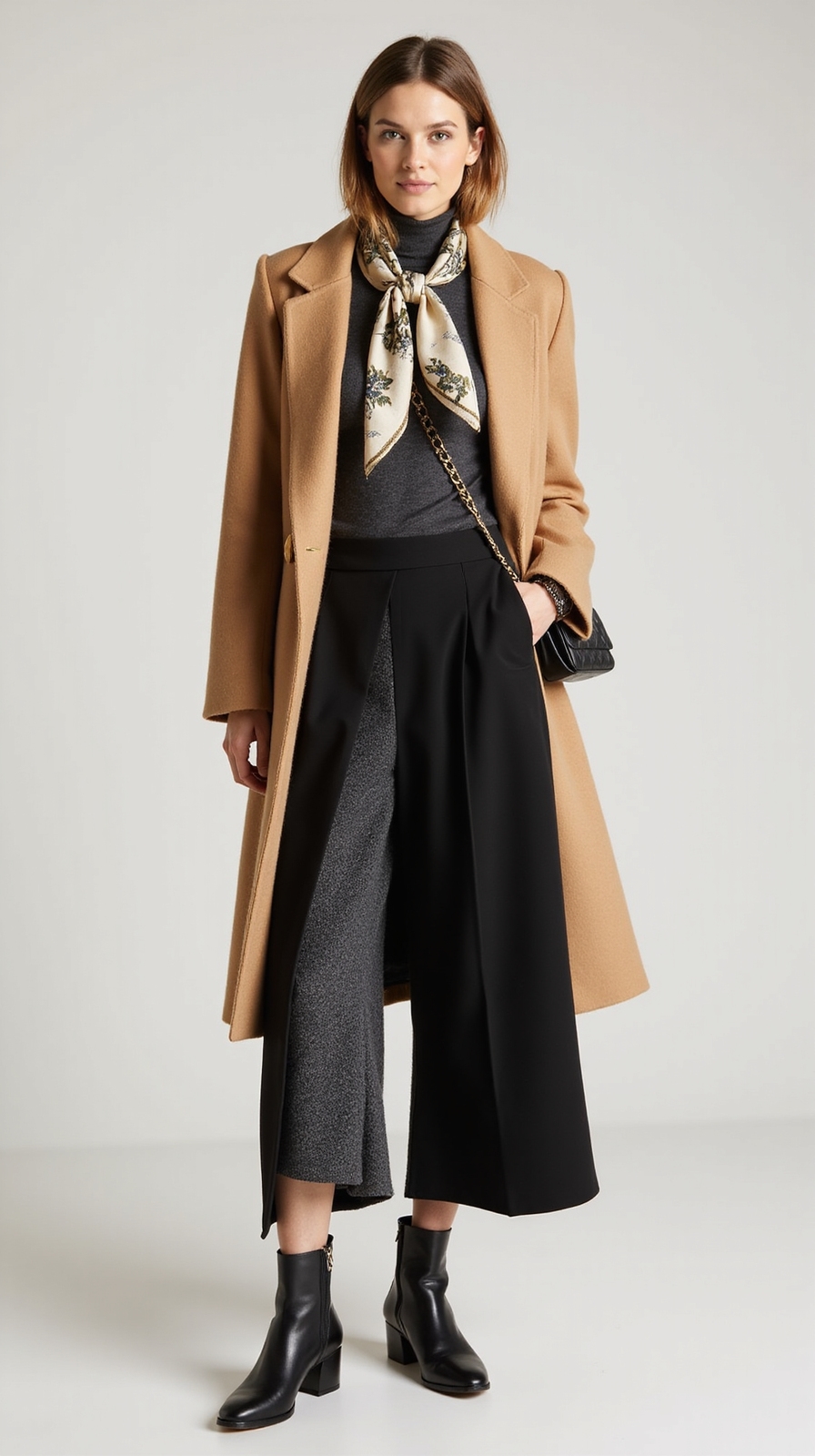 compact chic travel layering