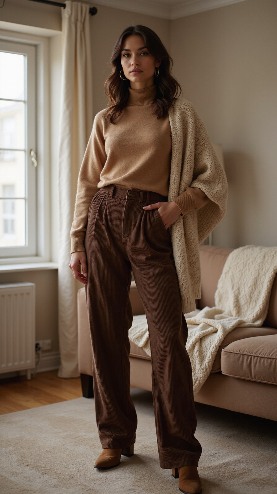 cozy chic loungewear layered elegance