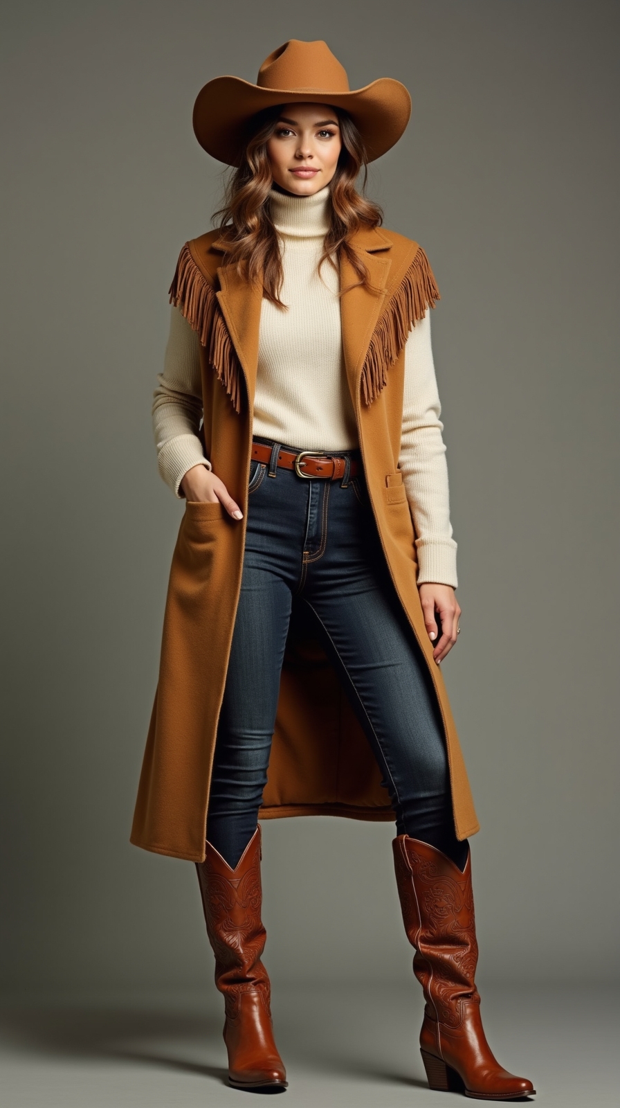 cozy chic winter westernwear